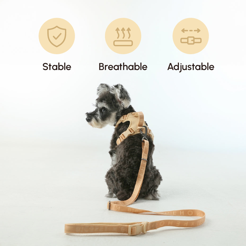 PADDED  ACTIVE  PET LEASH  - APRICOT-thumbmail-4