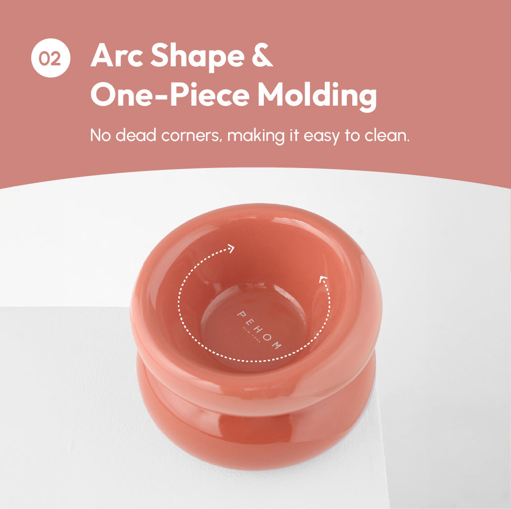 Soufflé Pet Bowl - Rose Pink-thumbmail-8
