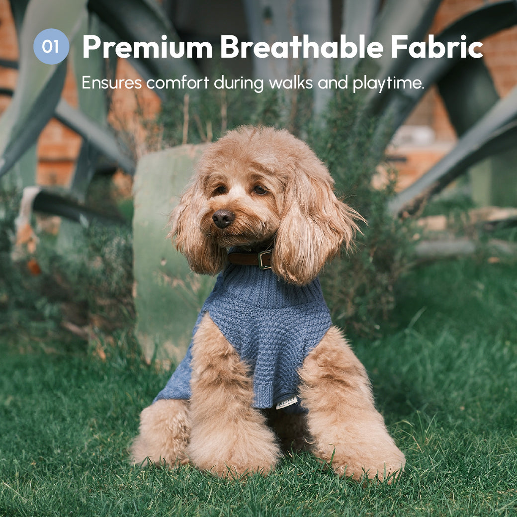 Pet Sweater Vest - Ice Blue-thumbmail-10