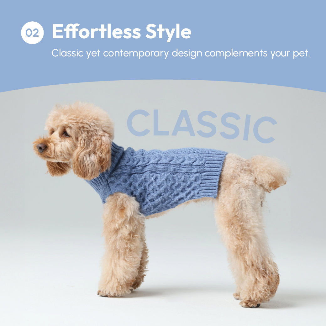Pet Sweater Vest - Ice Blue-thumbmail-9