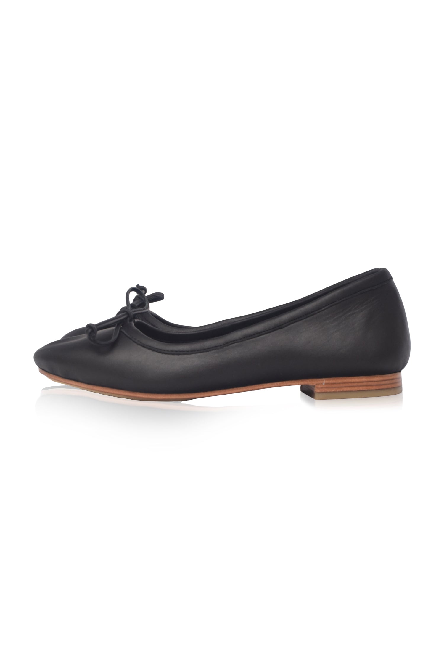 Elaria Classic Leather Ballet Flats-thumbmail-1