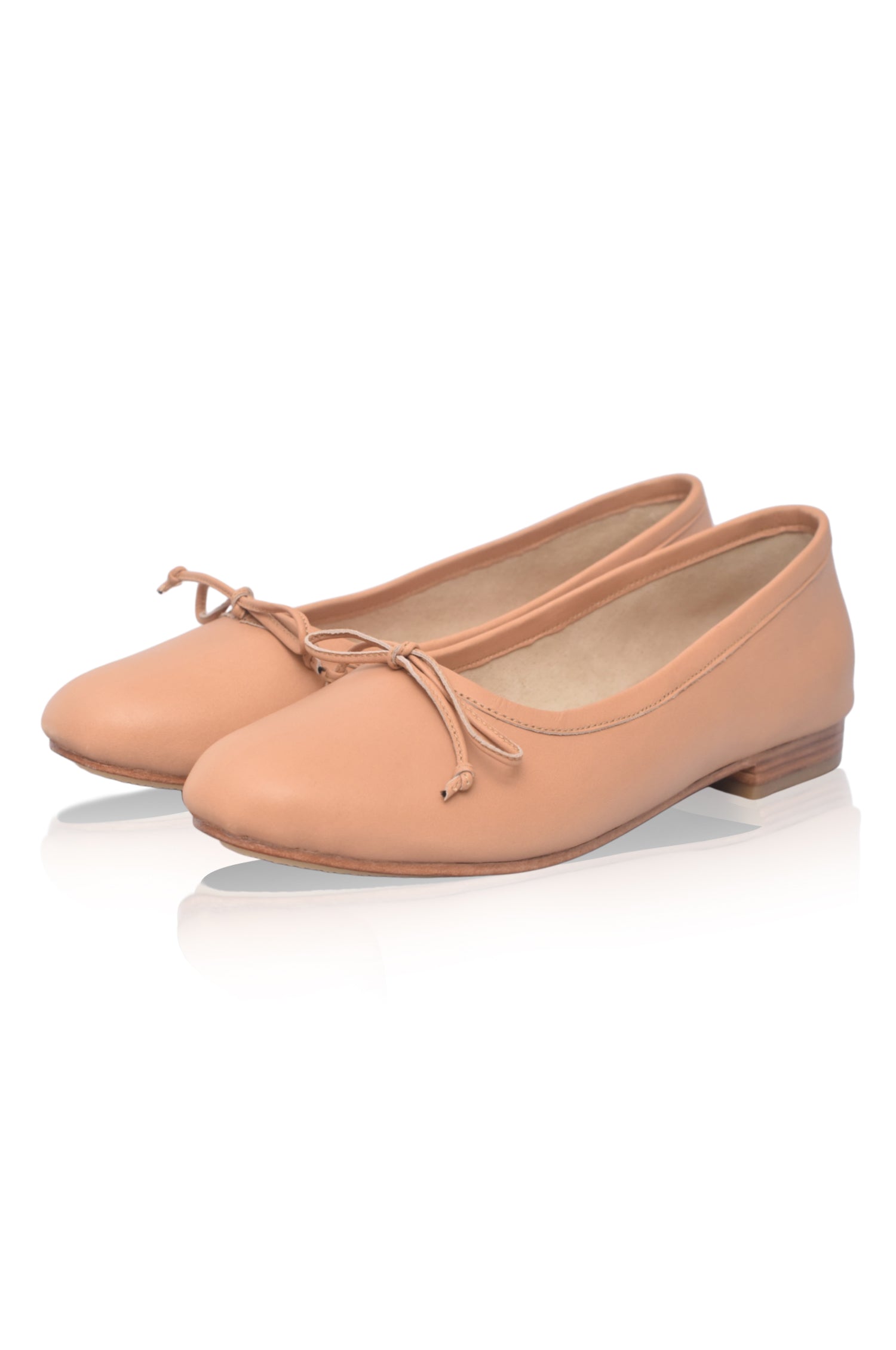 Elaria Classic Leather Ballet Flats-thumbmail-5