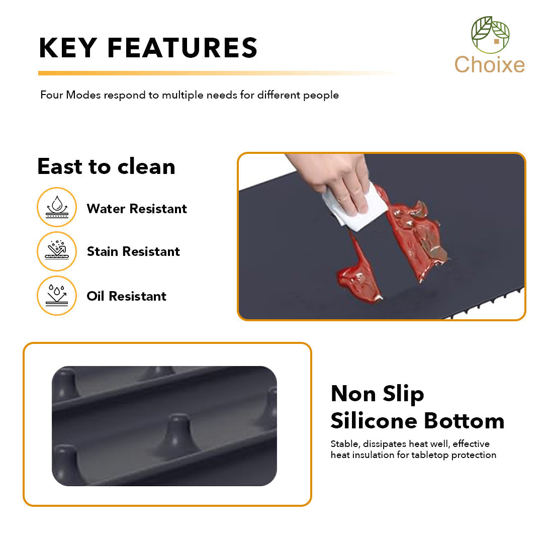 Electric Food Warmer Mat -Portable and Flexible.-thumbmail-6