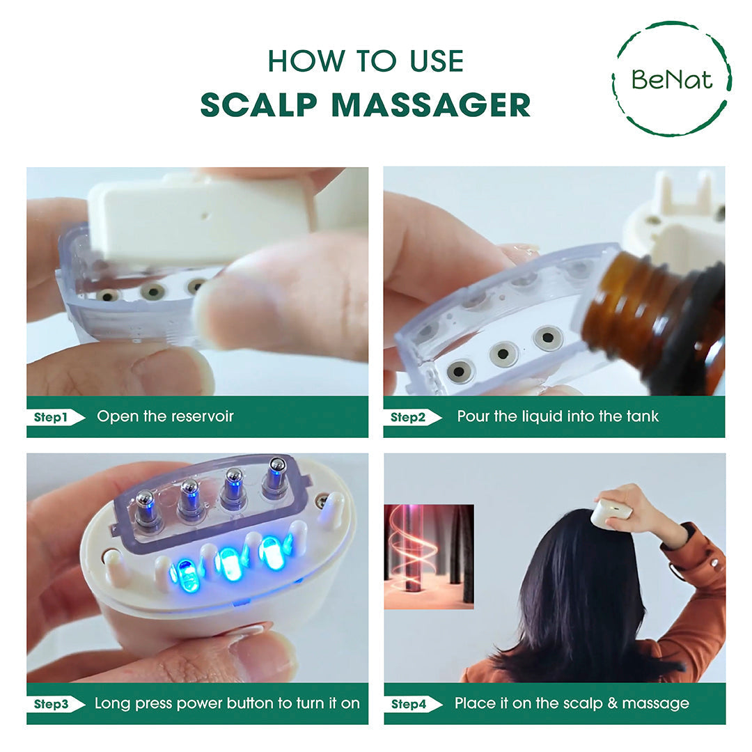 Electric Oil Applicator and Vibration Scalp Massager 2 in 1-thumbmail-2