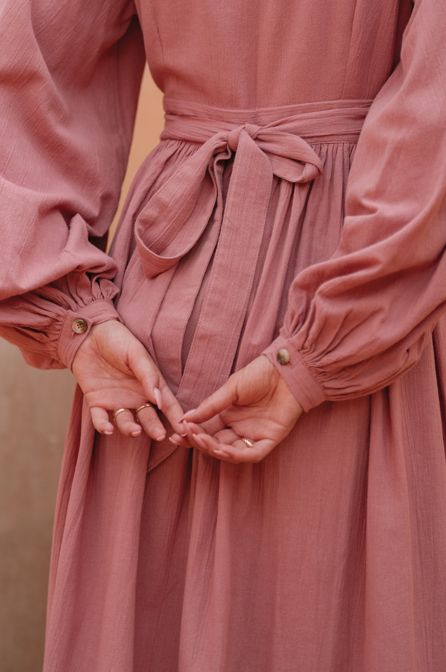 Emerie Long Sleeve Wrap Dress-thumbmail-9