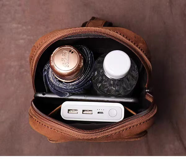 Erling Leather Sling Bag | Crossbody Leather Pack-thumbmail-6