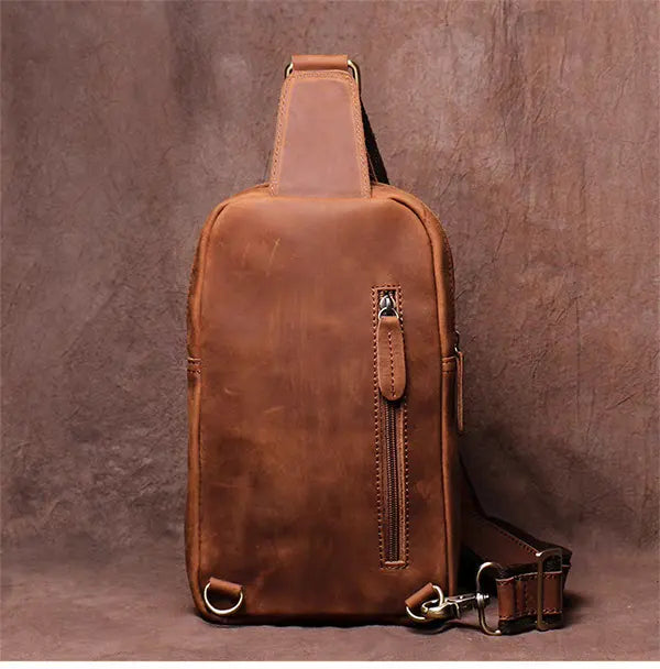Erling Leather Sling Bag | Crossbody Leather Pack-thumbmail-8