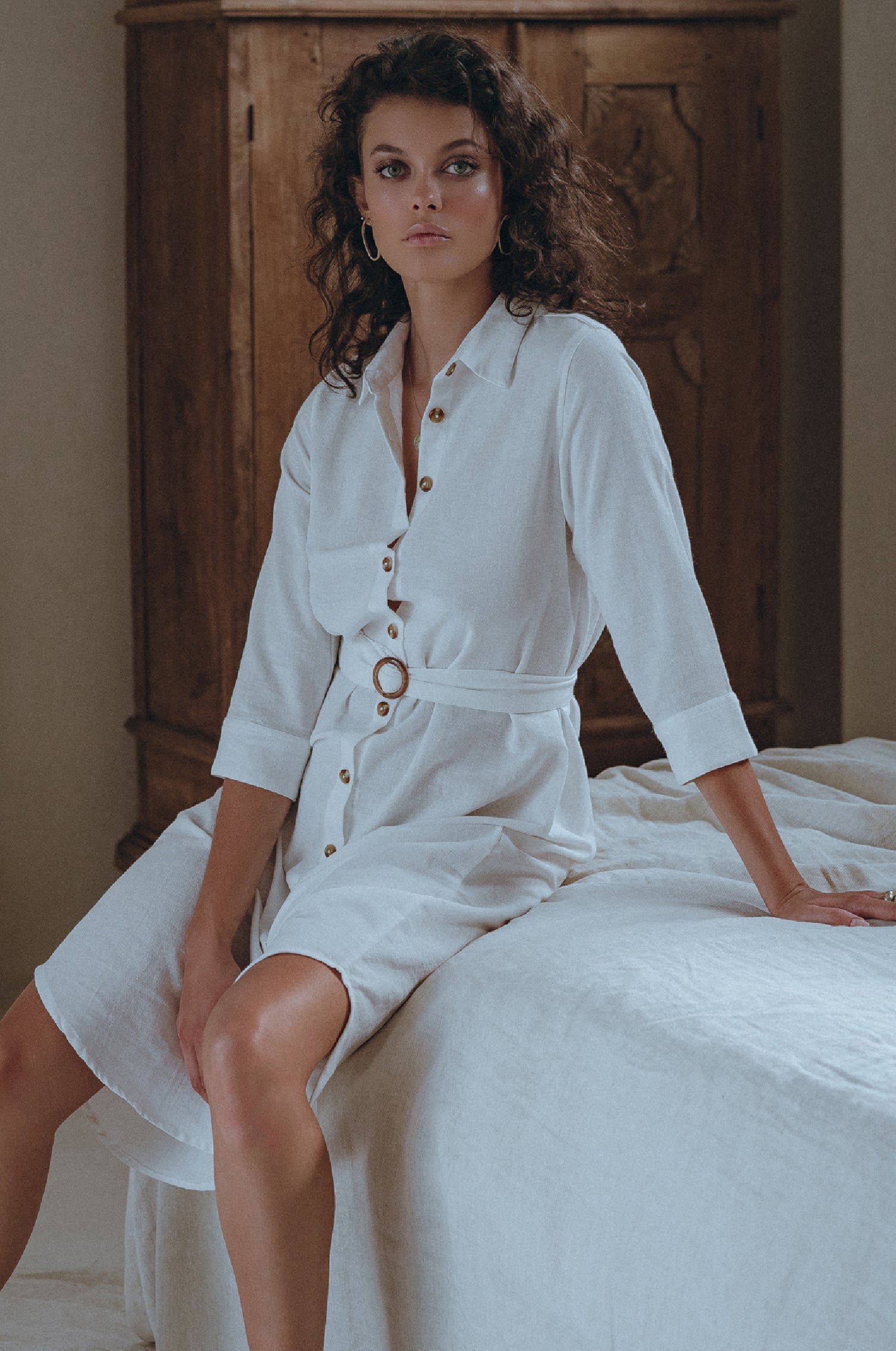 Essence Shirt Linen Dress-thumbmail-6