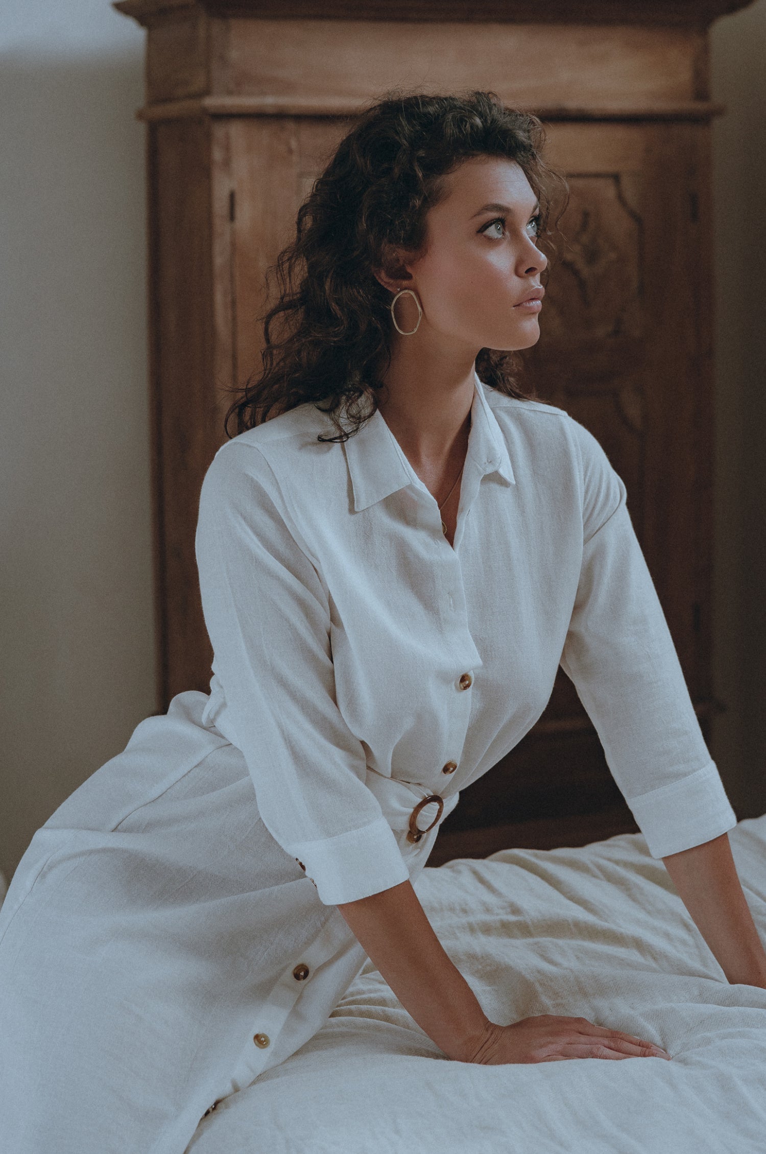 Essence Shirt Linen Dress-thumbmail-8