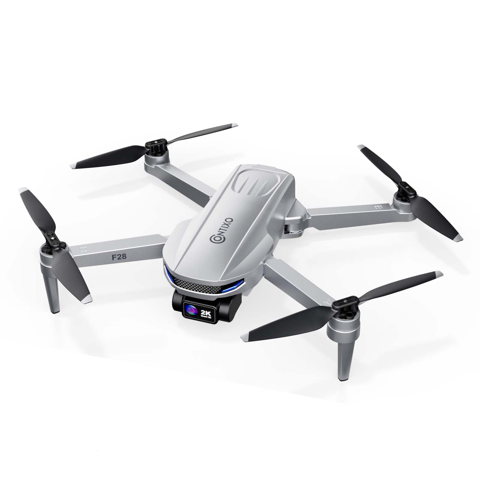 Contixo F28 Foldable Drone With 2K FHD Camera and Carrying Case-thumbmail-1
