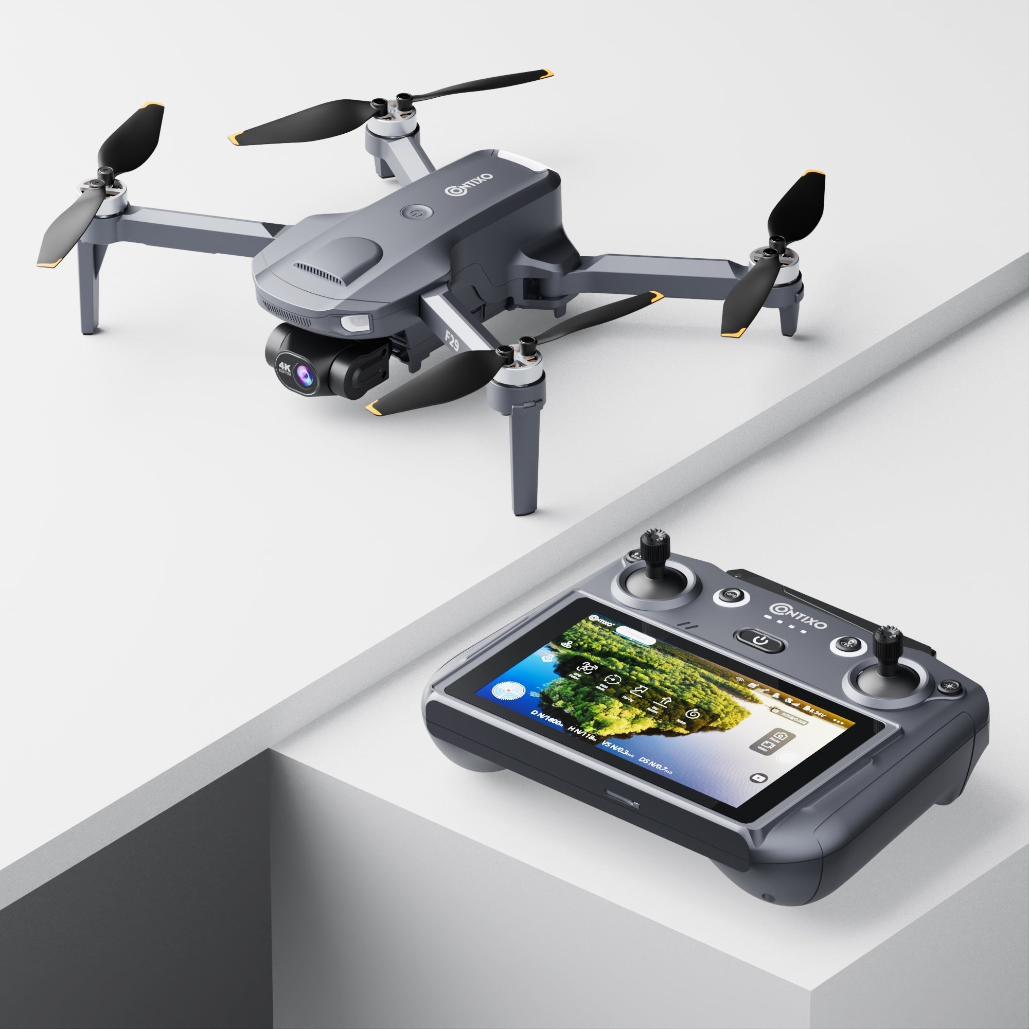 Contixo F29 Altura Max - Advanced GPS Drone With 4K UHD Camera & Extended Range-thumbmail-6