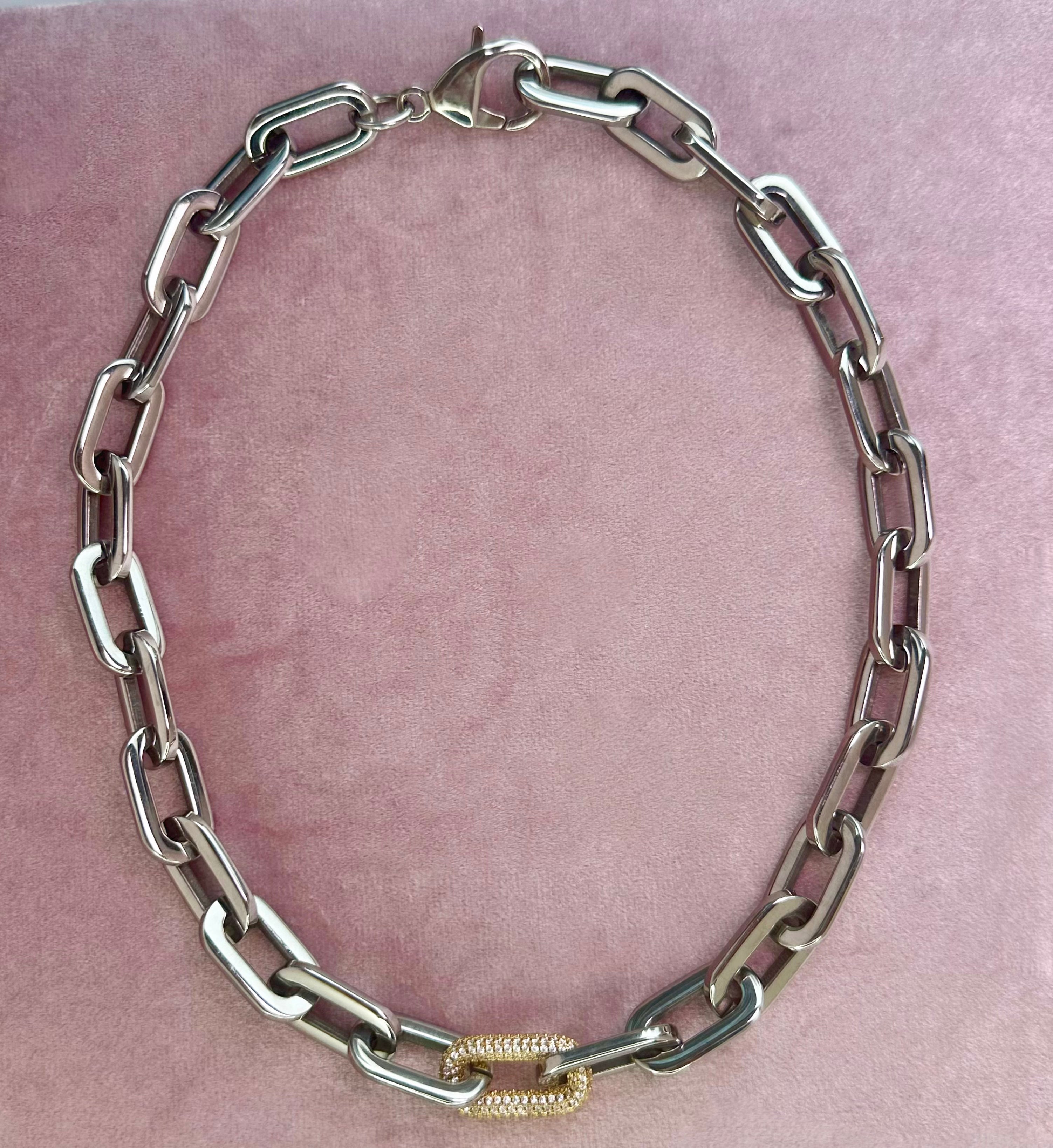 Diana Chain Link Necklace-thumbmail-1