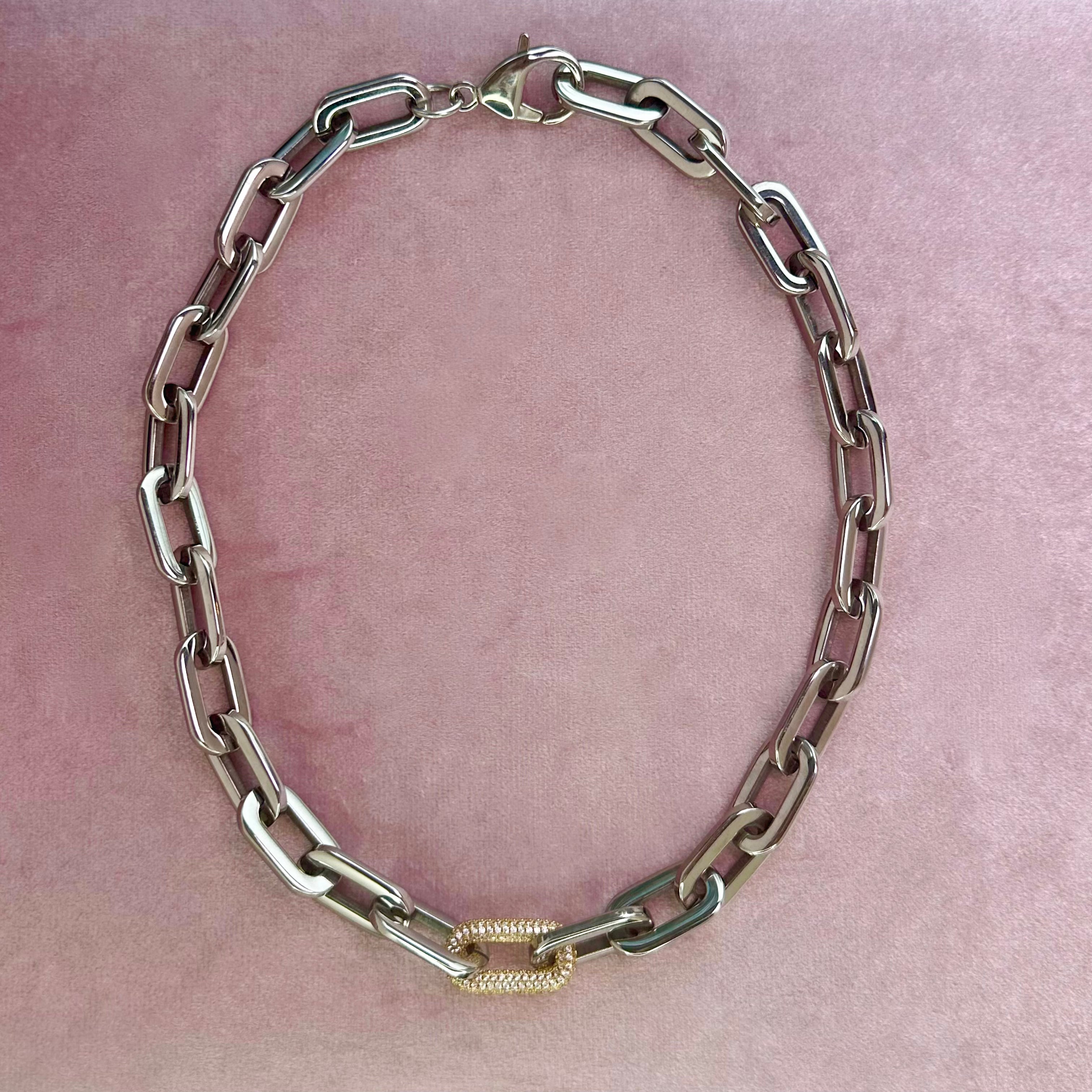 Diana Chain Link Necklace-thumbmail-2