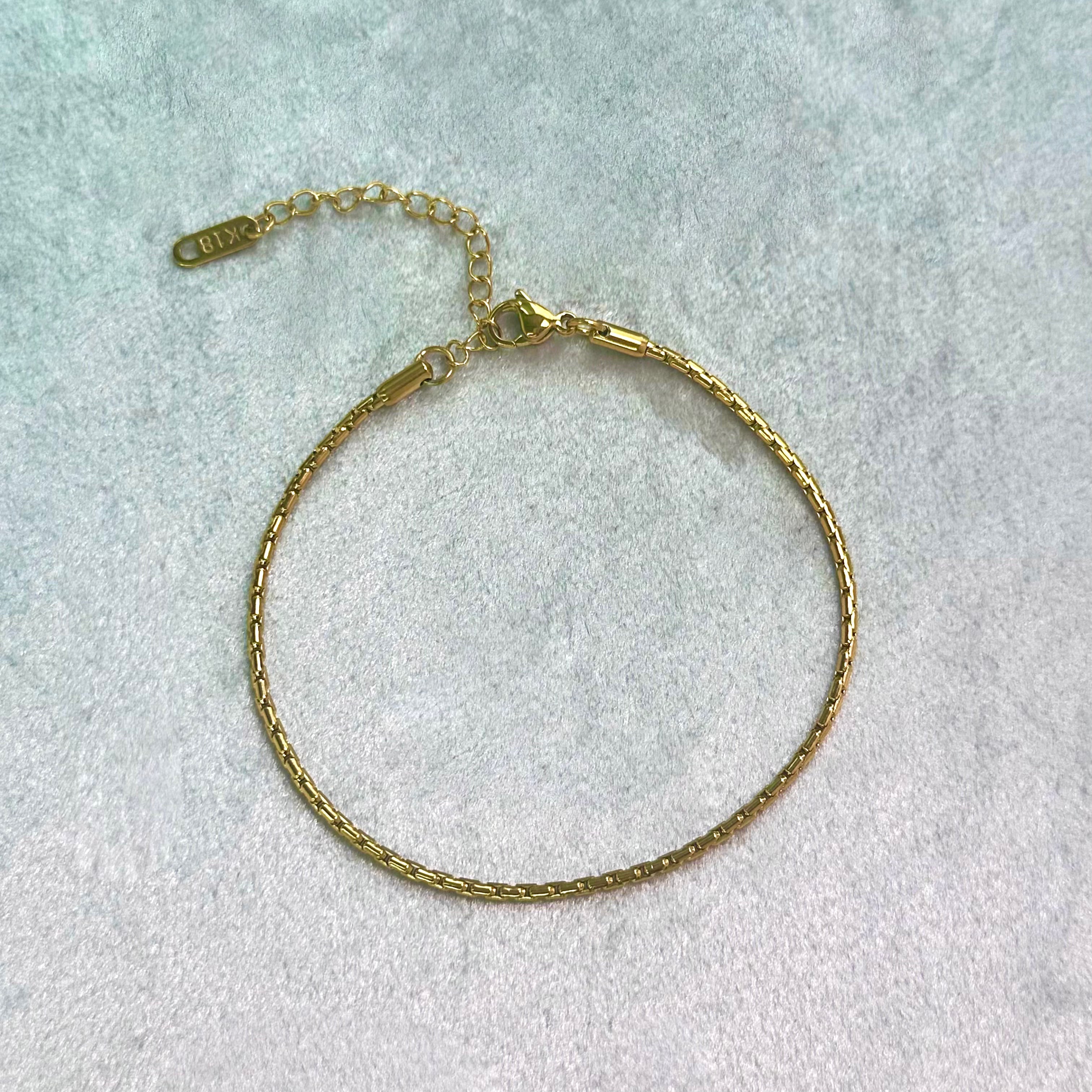 Vintage Box Chain Bracelet-thumbmail-1