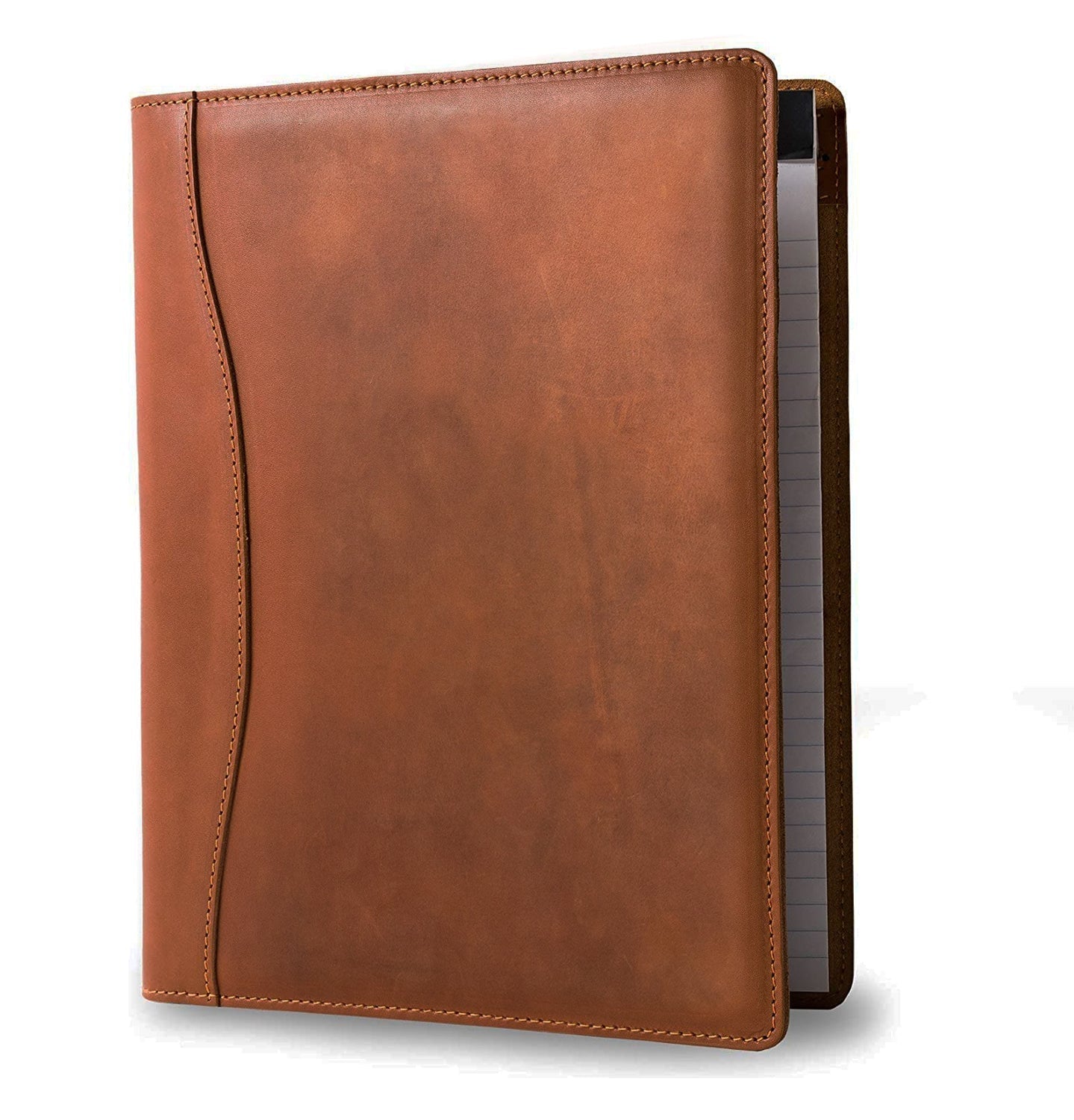 Falit Leather Folio | Handmade Leather Padfolio-thumbmail-6