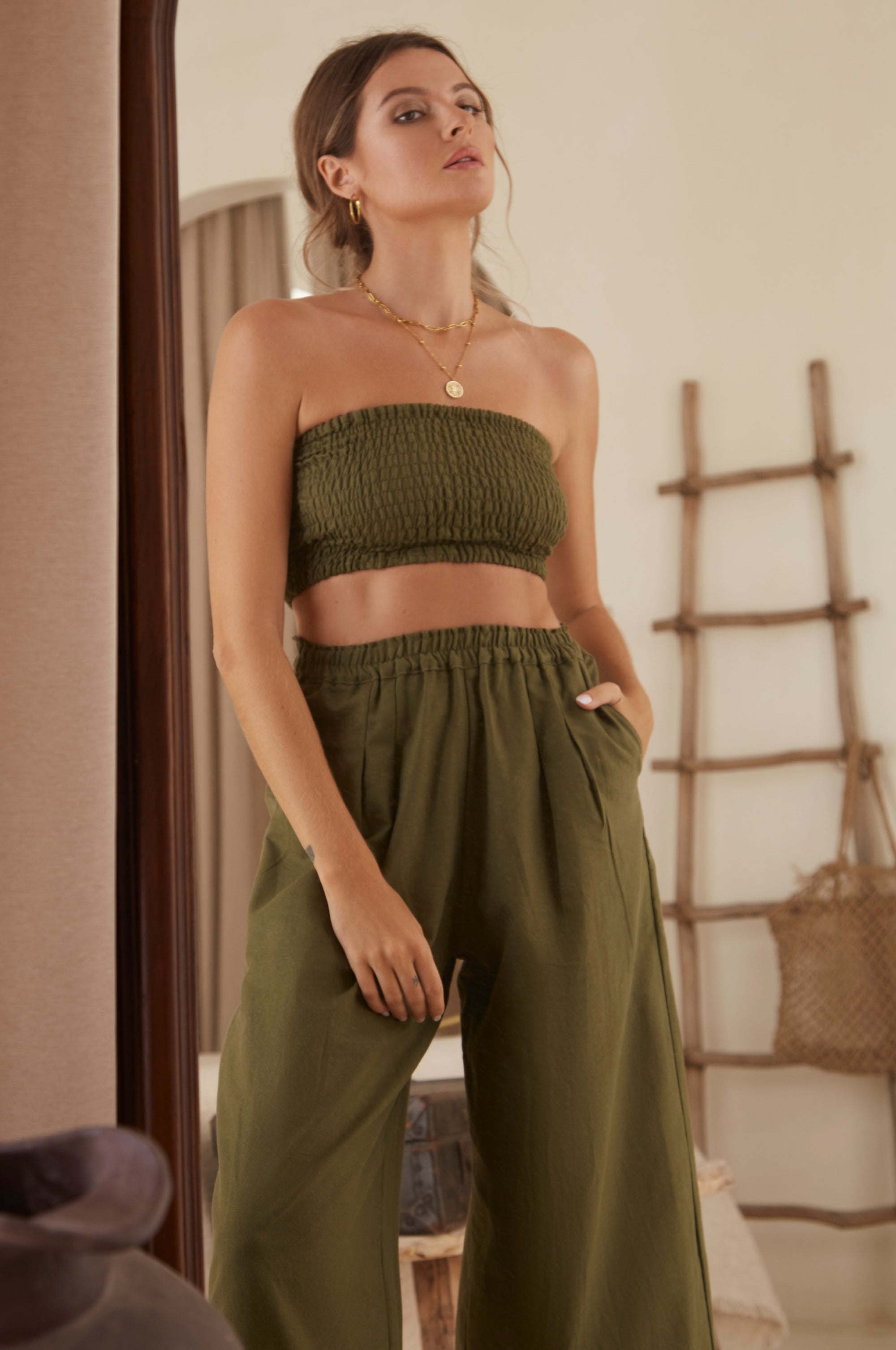 Fenzi Smocked Top (Sale)-thumbmail-1