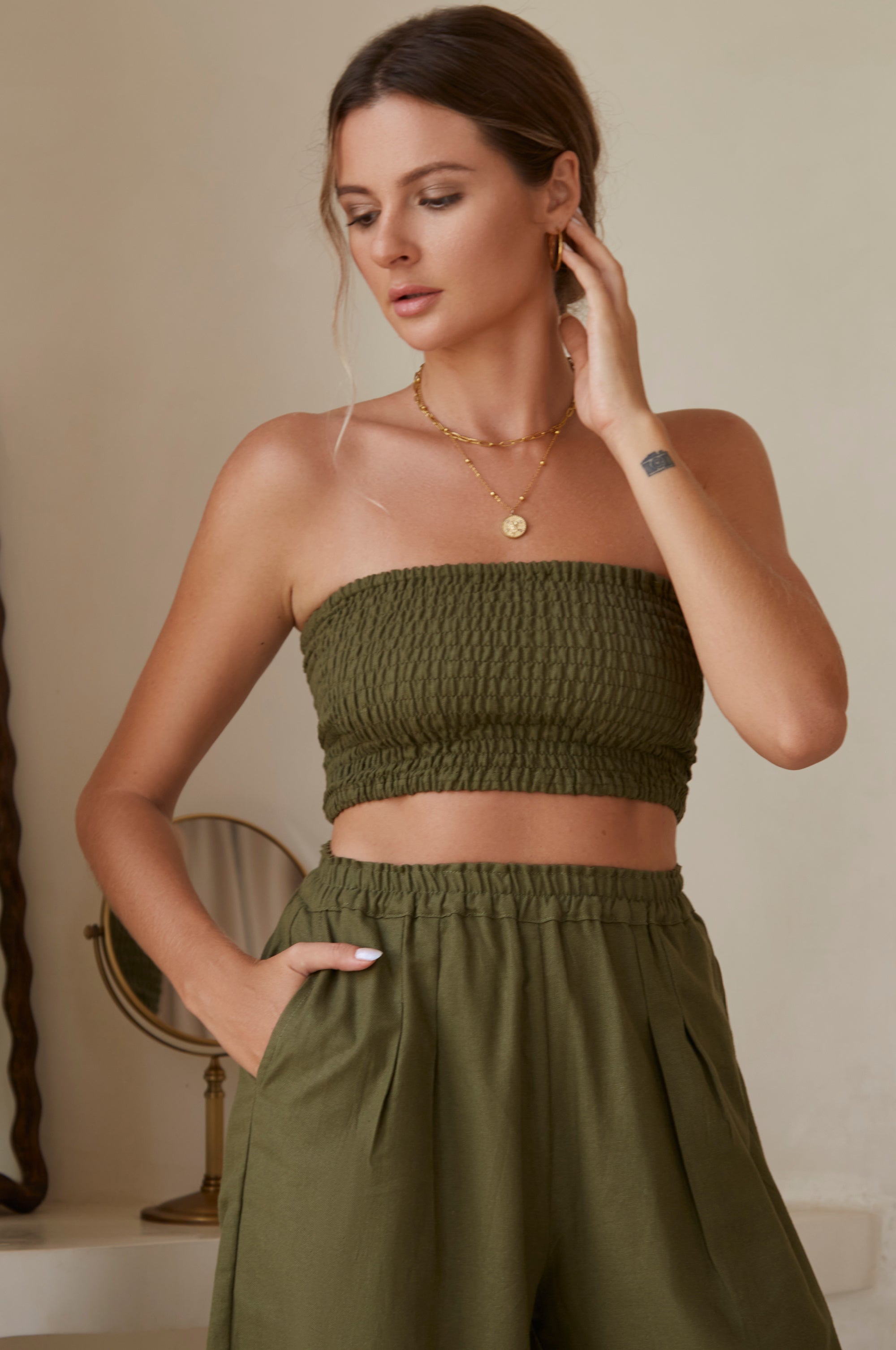 Fenzi Smocked Top (Sale)-thumbmail-3
