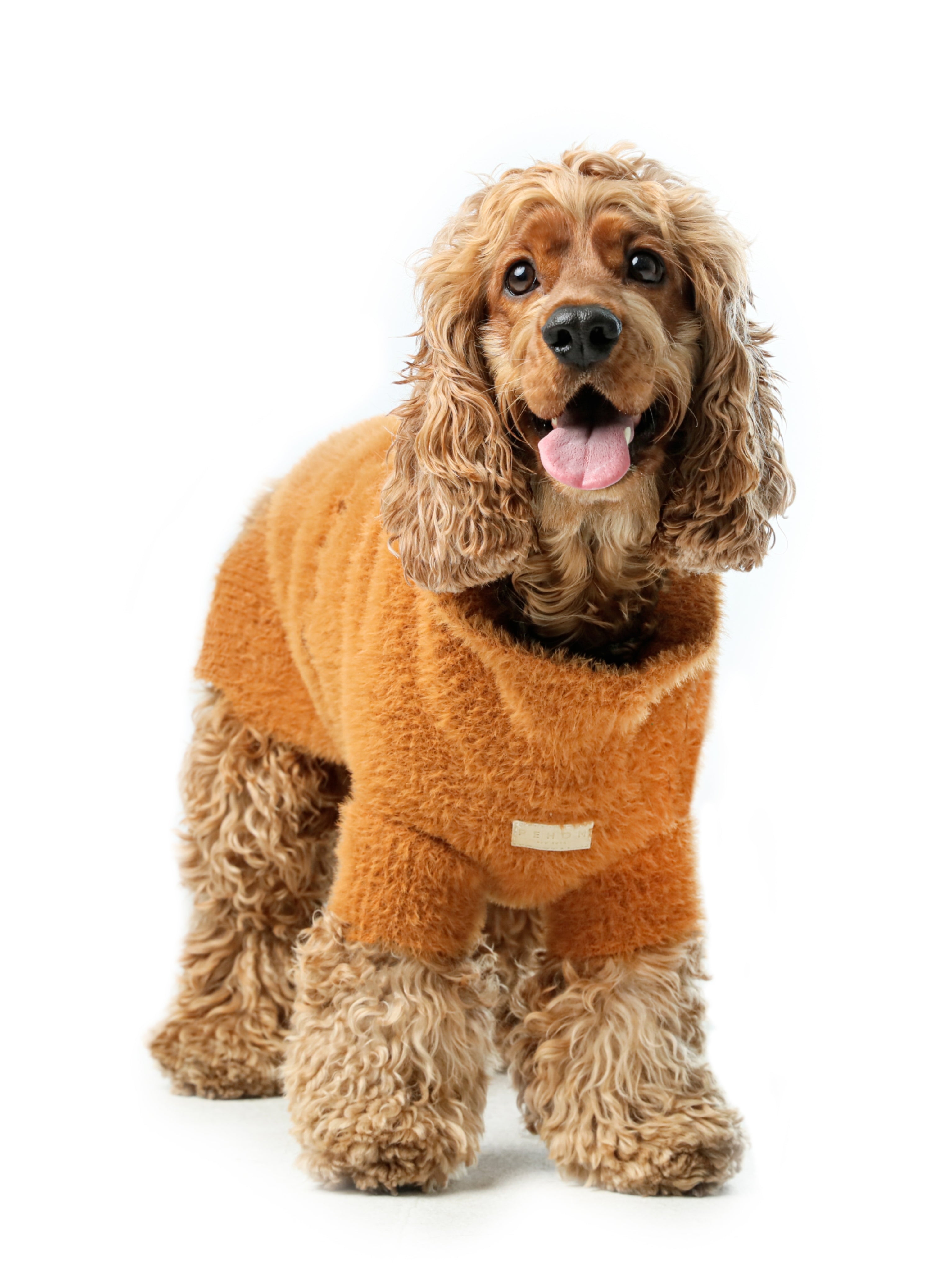 Eskimo Fuzzy Sweater - Orange-thumbmail-1