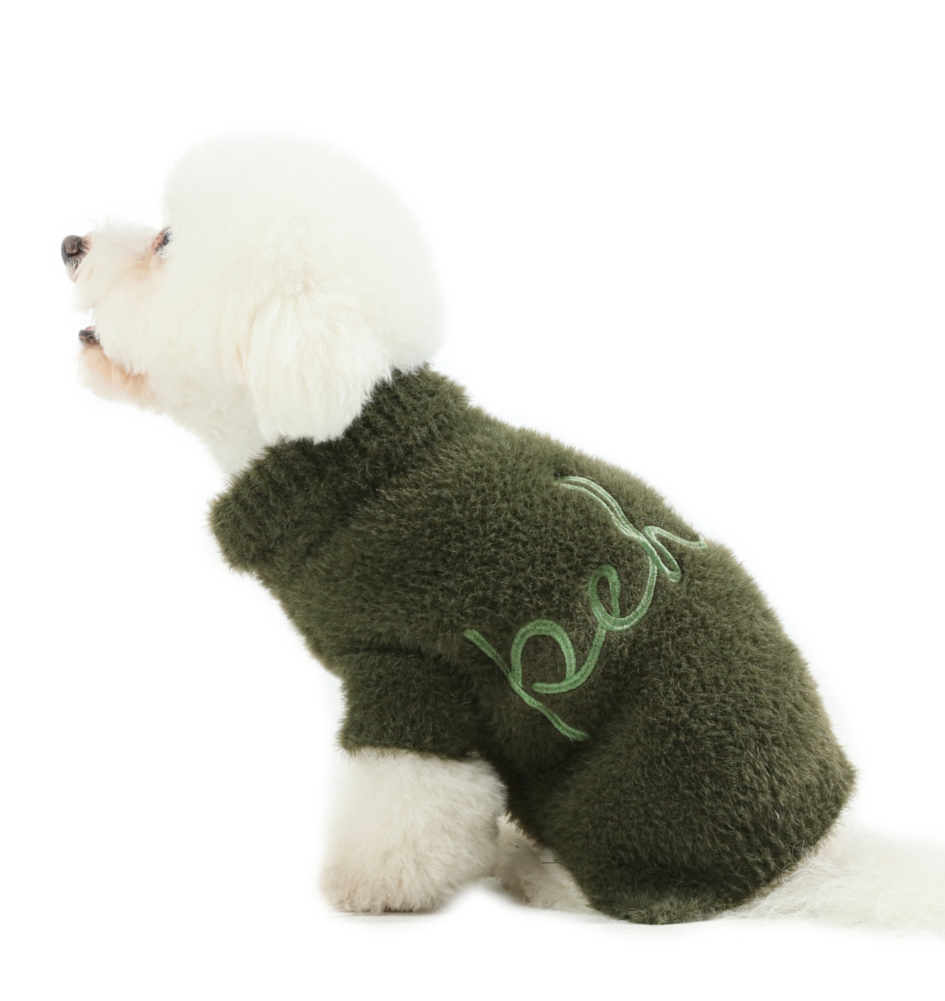 Eskimo Fuzzy Sweater - Green-thumbmail-10