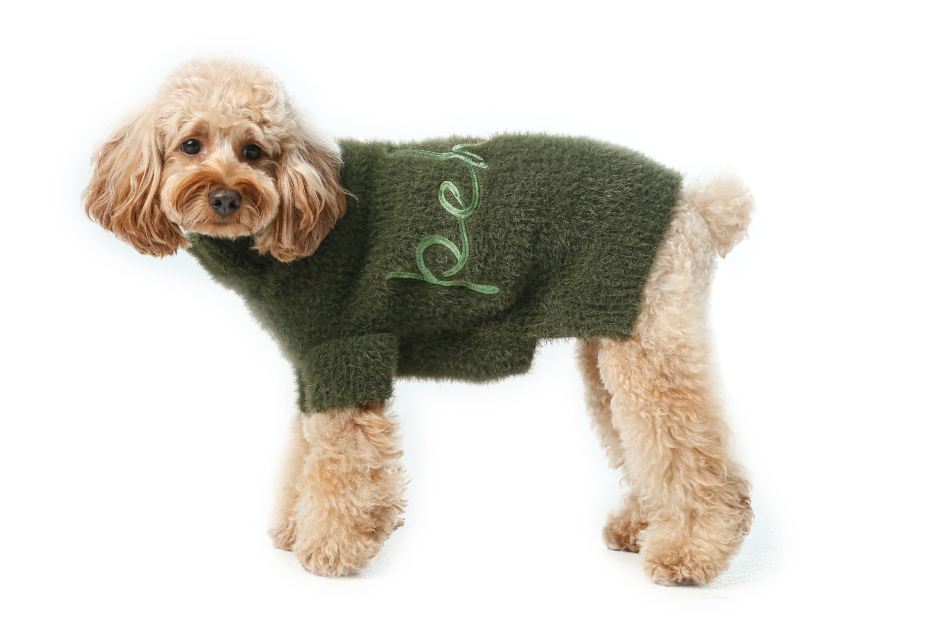 Eskimo Fuzzy Sweater - Green-thumbmail-6