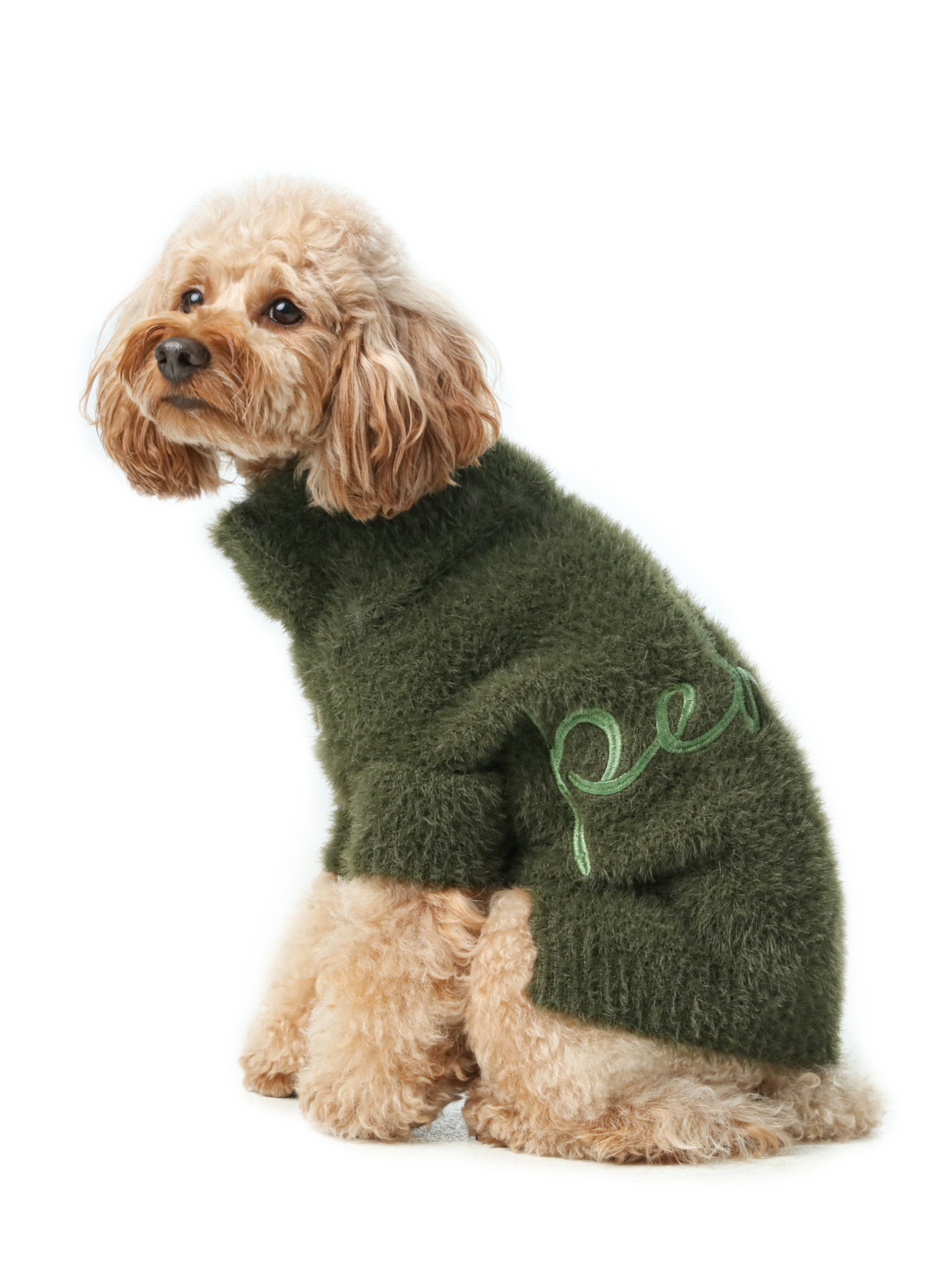 Eskimo Fuzzy Sweater - Green-thumbmail-5