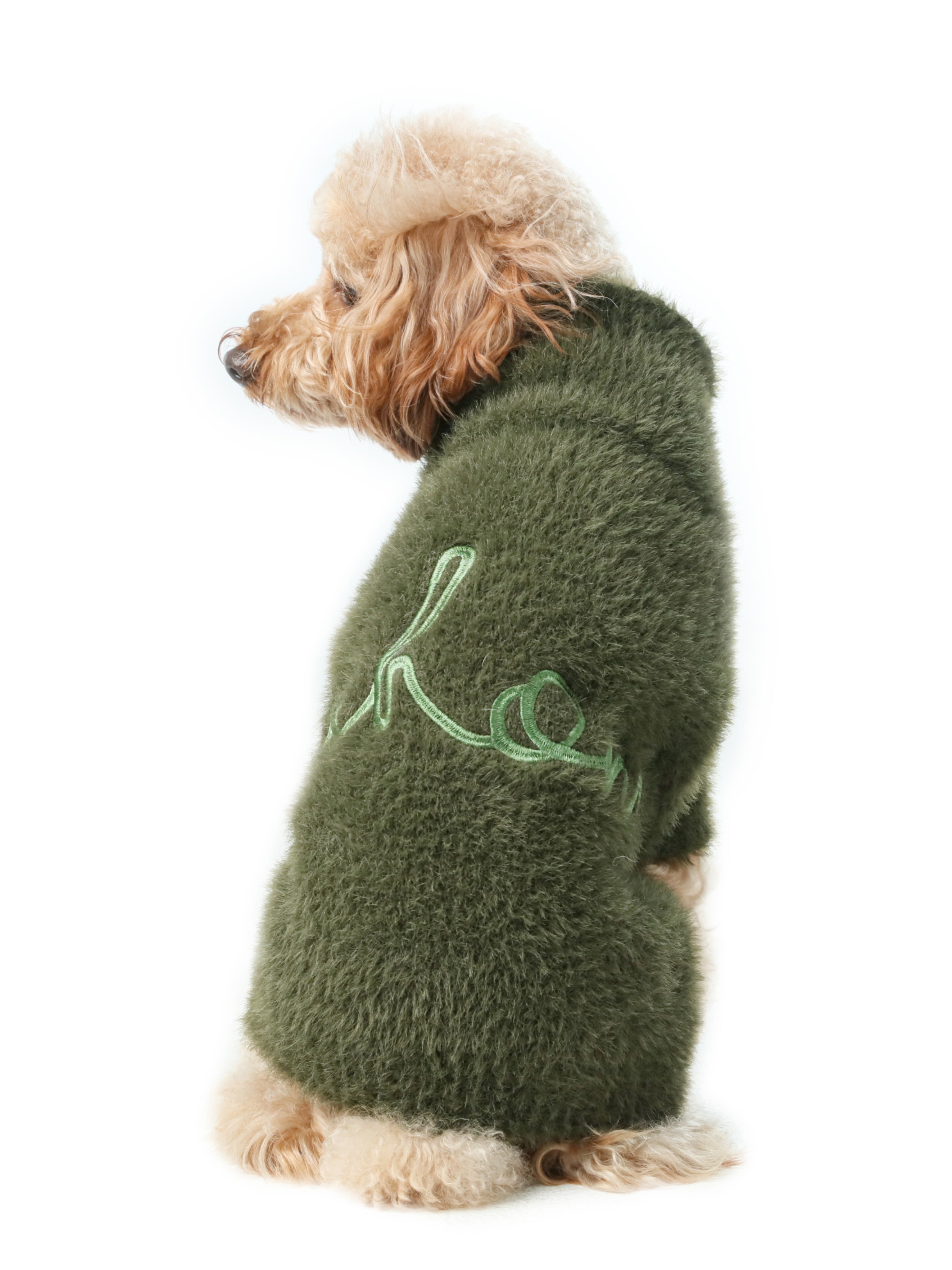 Eskimo Fuzzy Sweater - Green-thumbmail-1