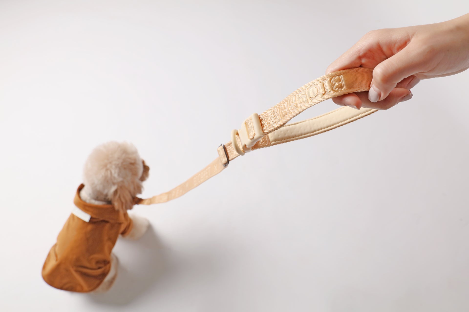 PADDED  ACTIVE  PET LEASH  - APRICOT-thumbmail-1