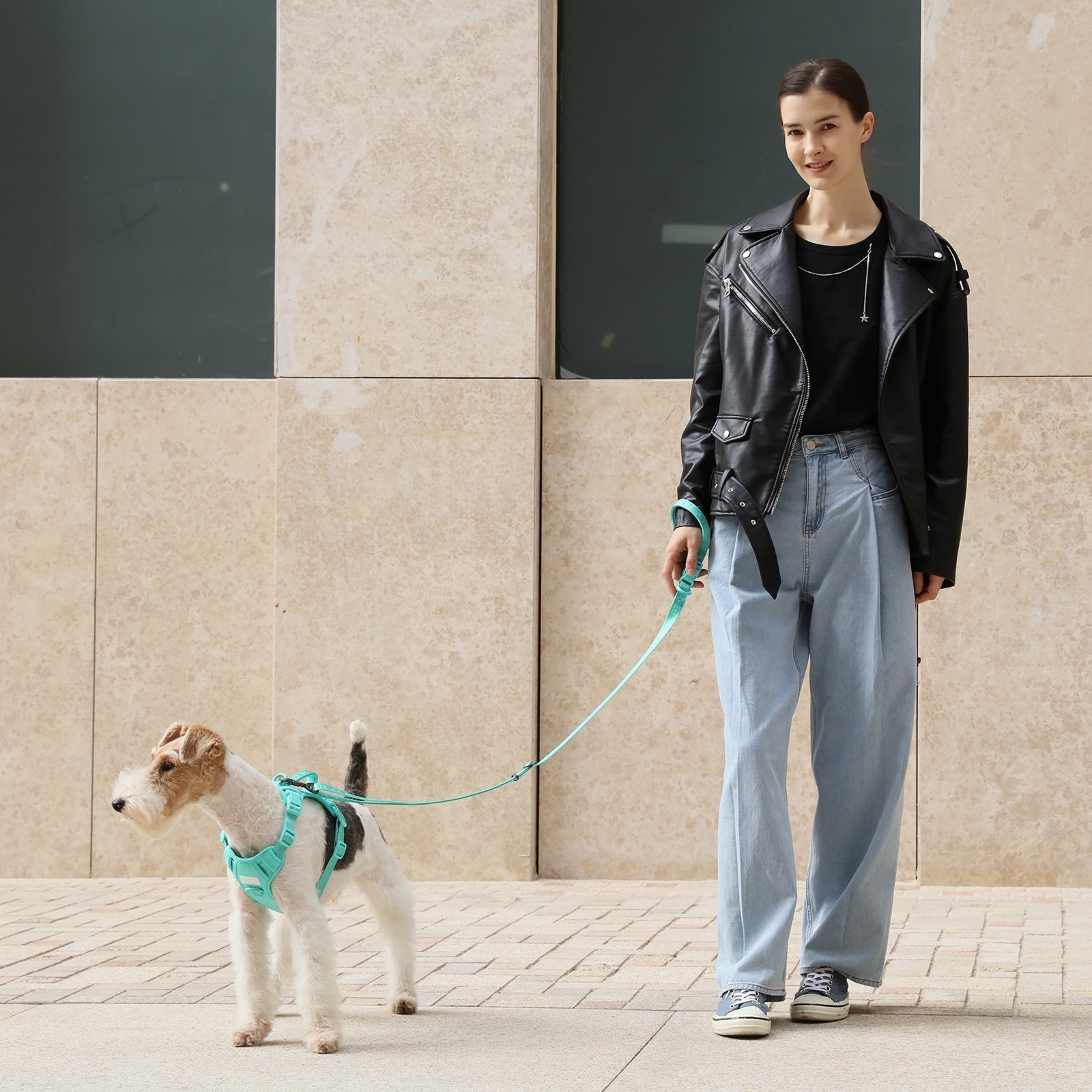 PADDED  ACTIVE  PET LEASH  - MINT GREEN-thumbmail-5