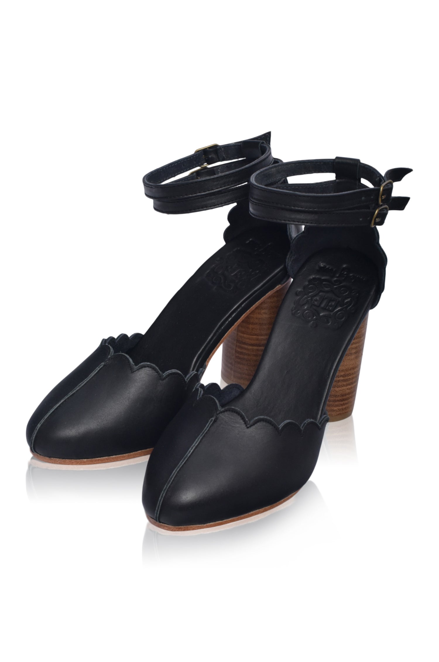 Flamingo Leather Heels-thumbmail-1