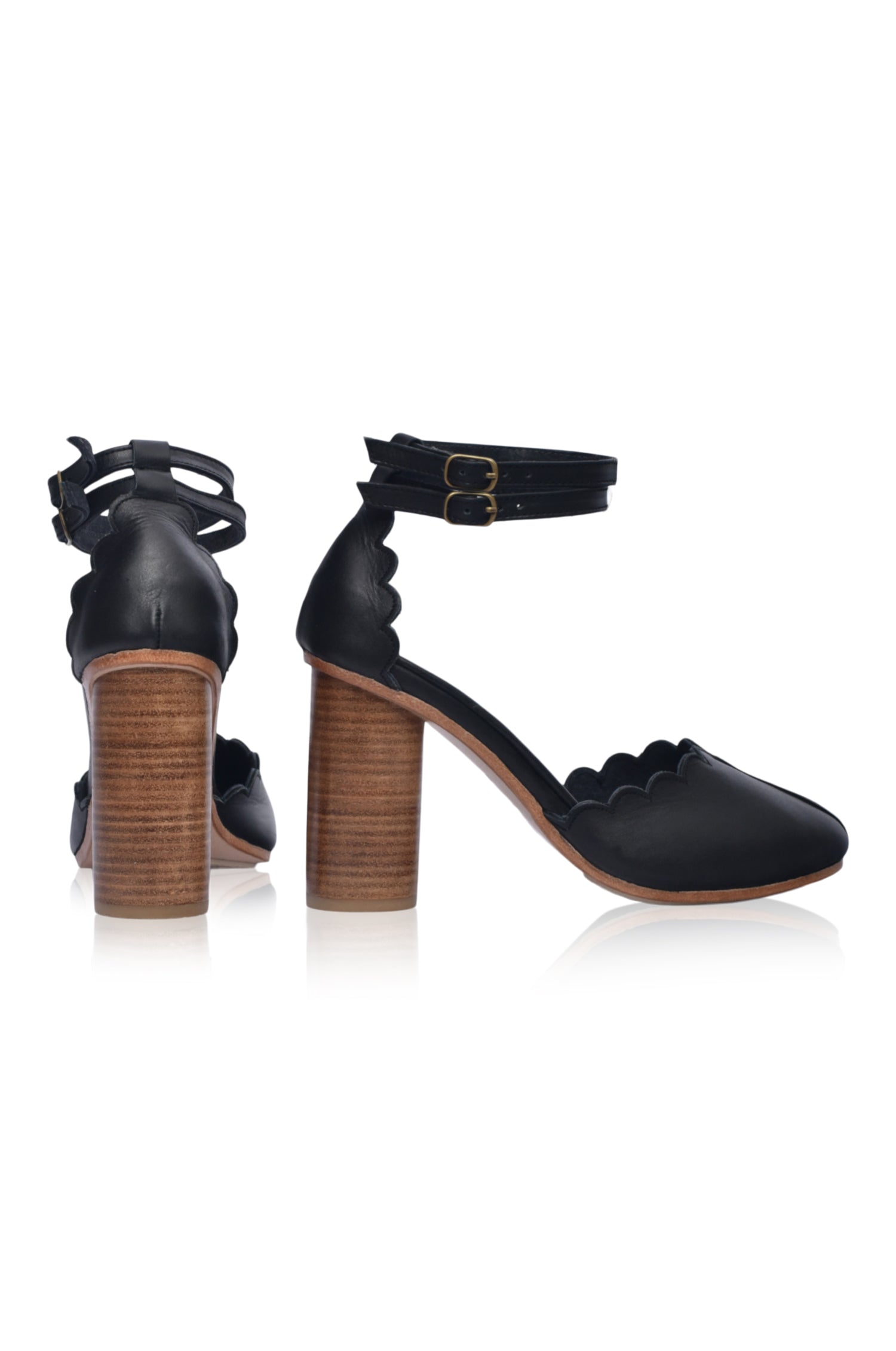 Flamingo Leather Heels-thumbmail-2