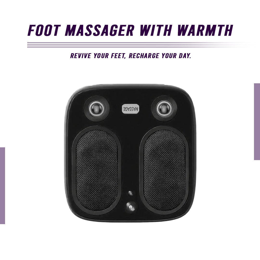 Stress & Pain Relief Foot Massager W/Heat- Deep Tissue, Circulation & Relaxing-thumbmail-4