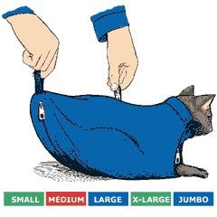 Original Cat Sack With Rear Underside Zipper Set-thumbmail-5