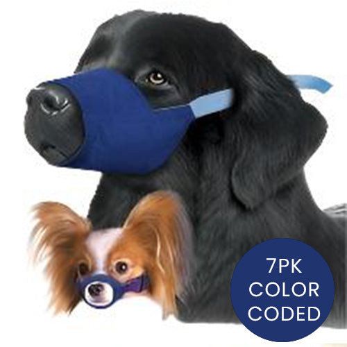 Color-Coded Strap Quick Muzzle for Dogs Sets-thumbmail-3