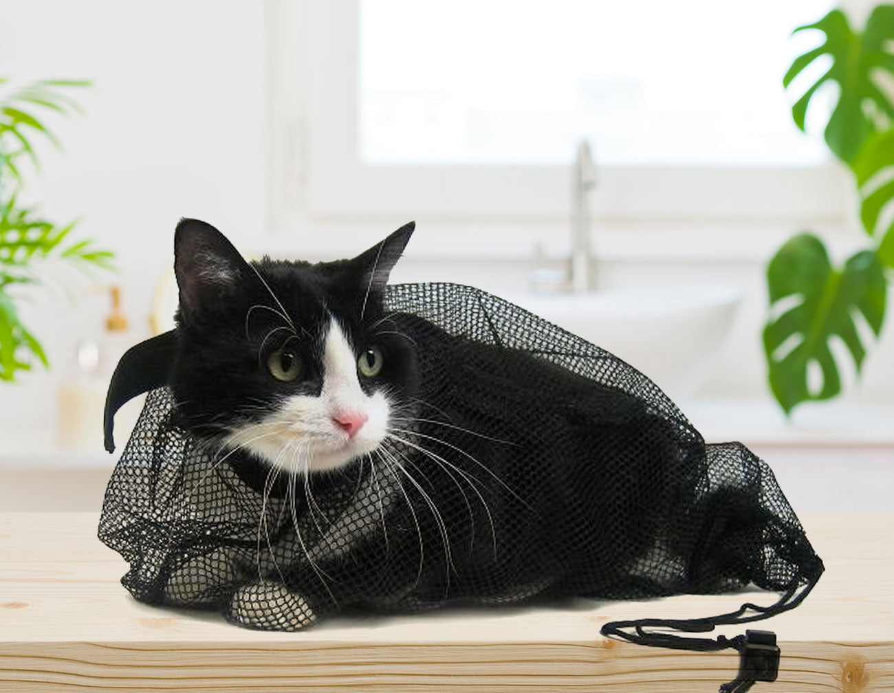 Mesh Cat Bath Sack Small-Large-thumbmail-2
