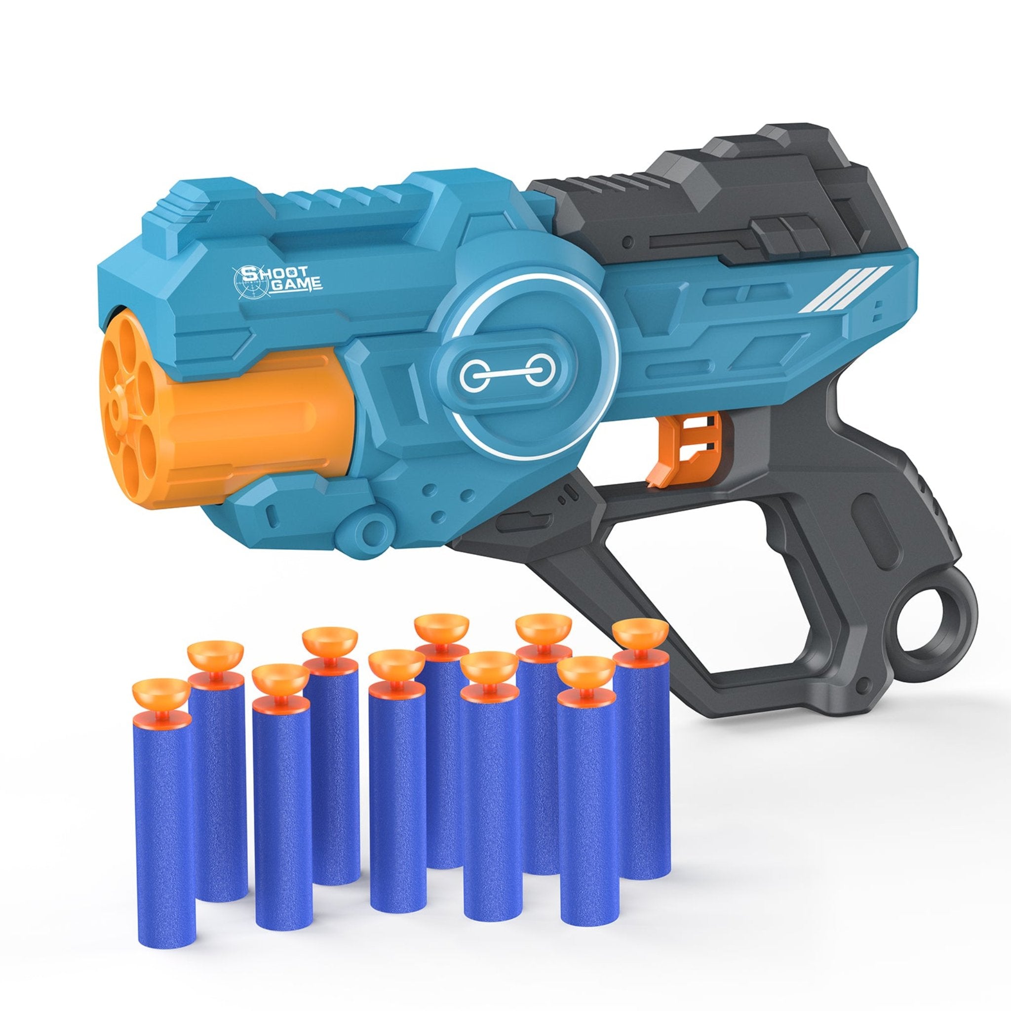 Contixo Dart Blaster Toy Gun for Kids - Soft Foam Darts, Indoor Outdoor Play-thumbmail-5