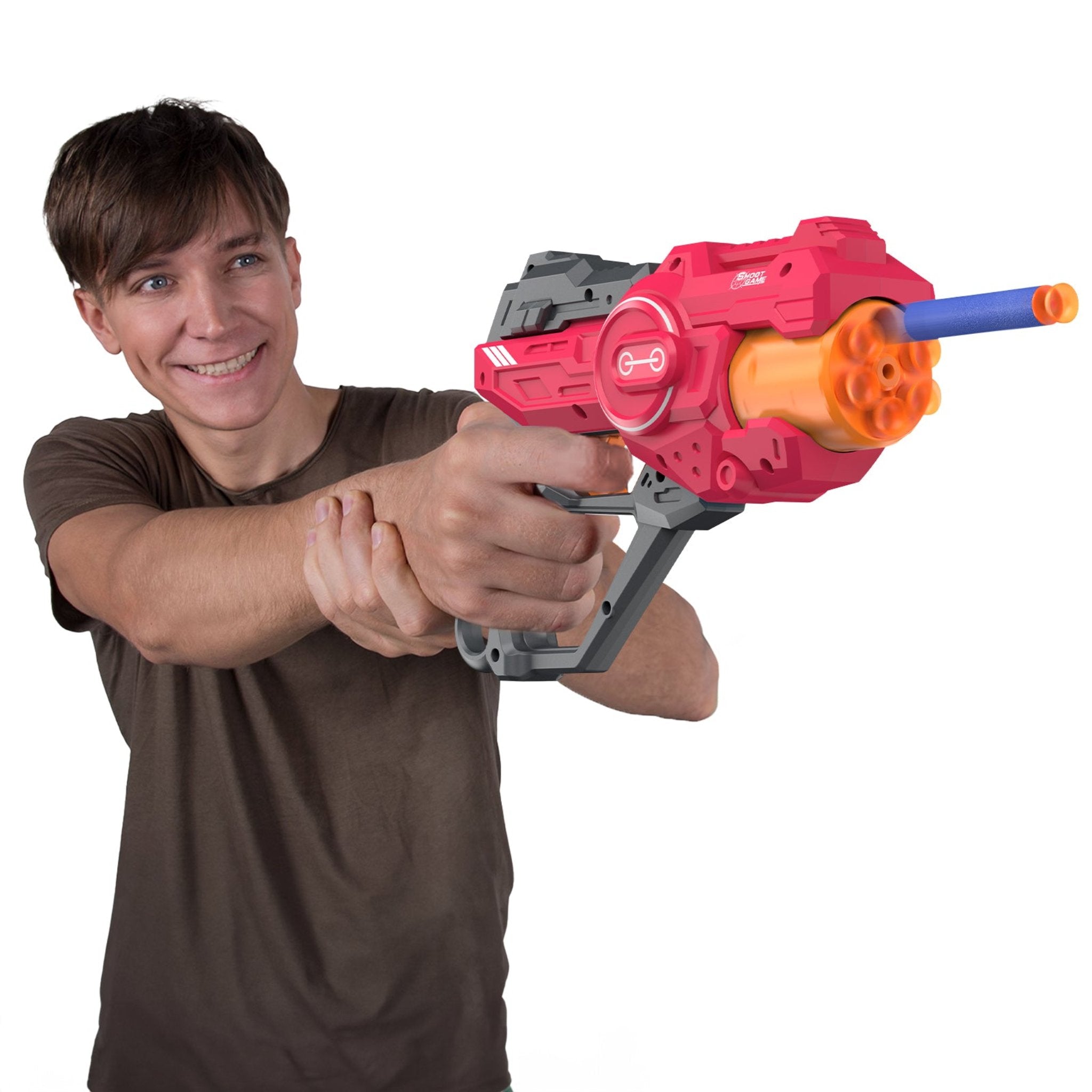 Contixo Dart Blaster Toy Gun for Kids - Soft Foam Darts, Indoor Outdoor Play-thumbmail-3