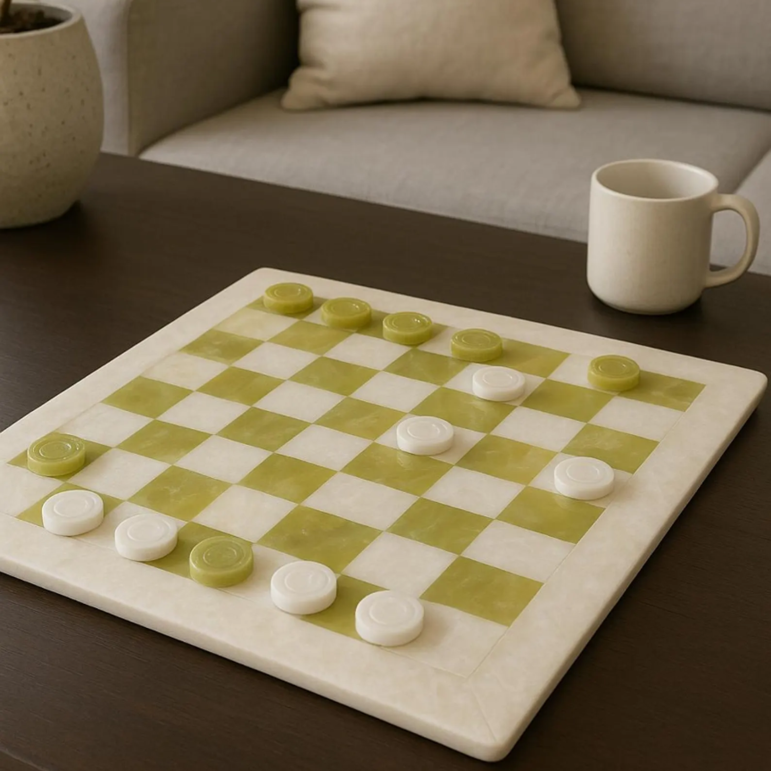 Green Onyx Checker Set-thumbmail-2