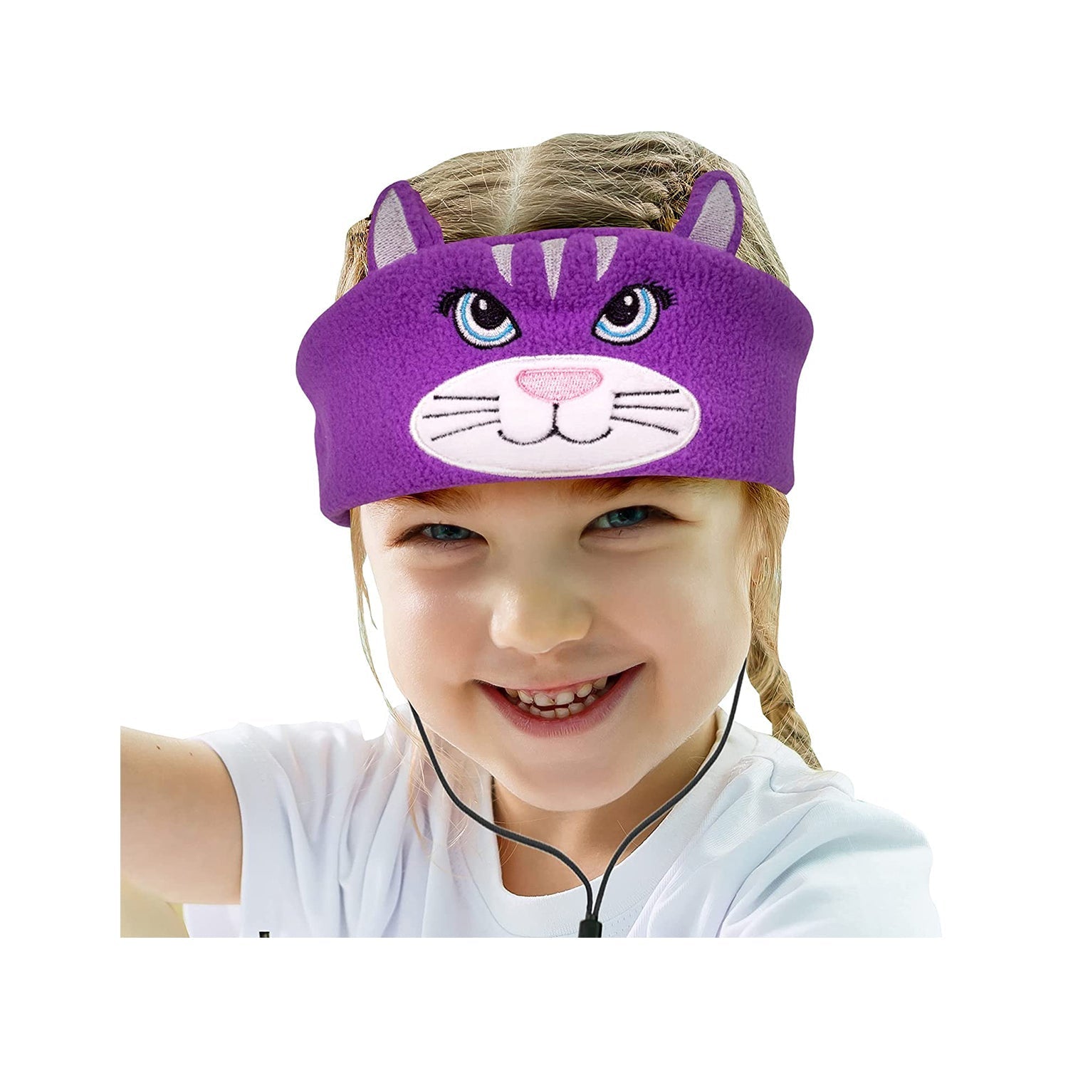 Contixo H1 Adjustable Fleece Headband Headphones-thumbmail-2