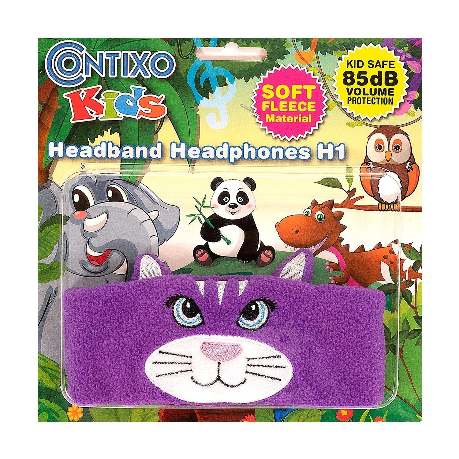 Contixo H1 Adjustable Fleece Headband Headphones-thumbmail-3