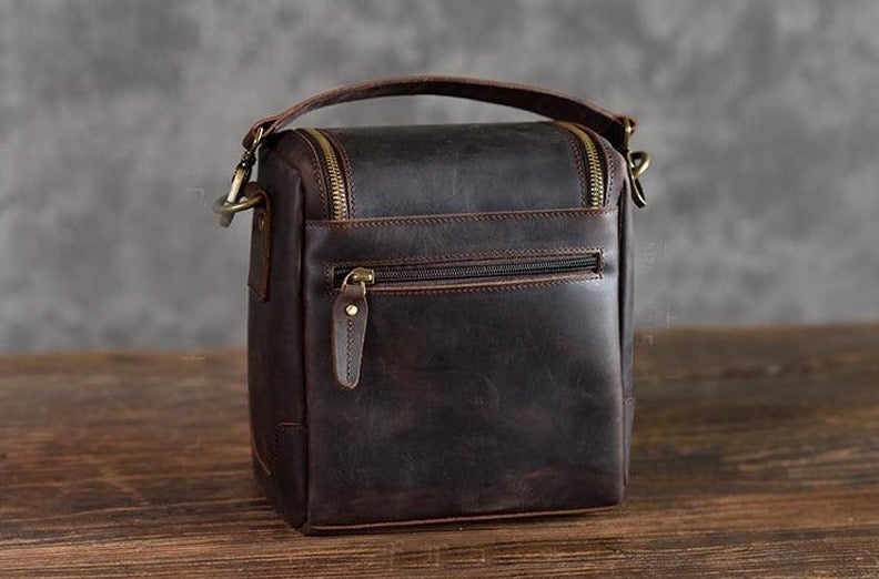 The Calista | Small Leather Camera Bag - Leather Camera Lens Case-thumbmail-4