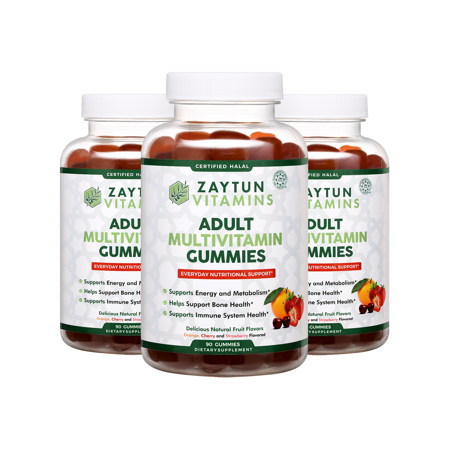 Halal Adult Multivitamin Gummies (3Pack)-thumbmail-1