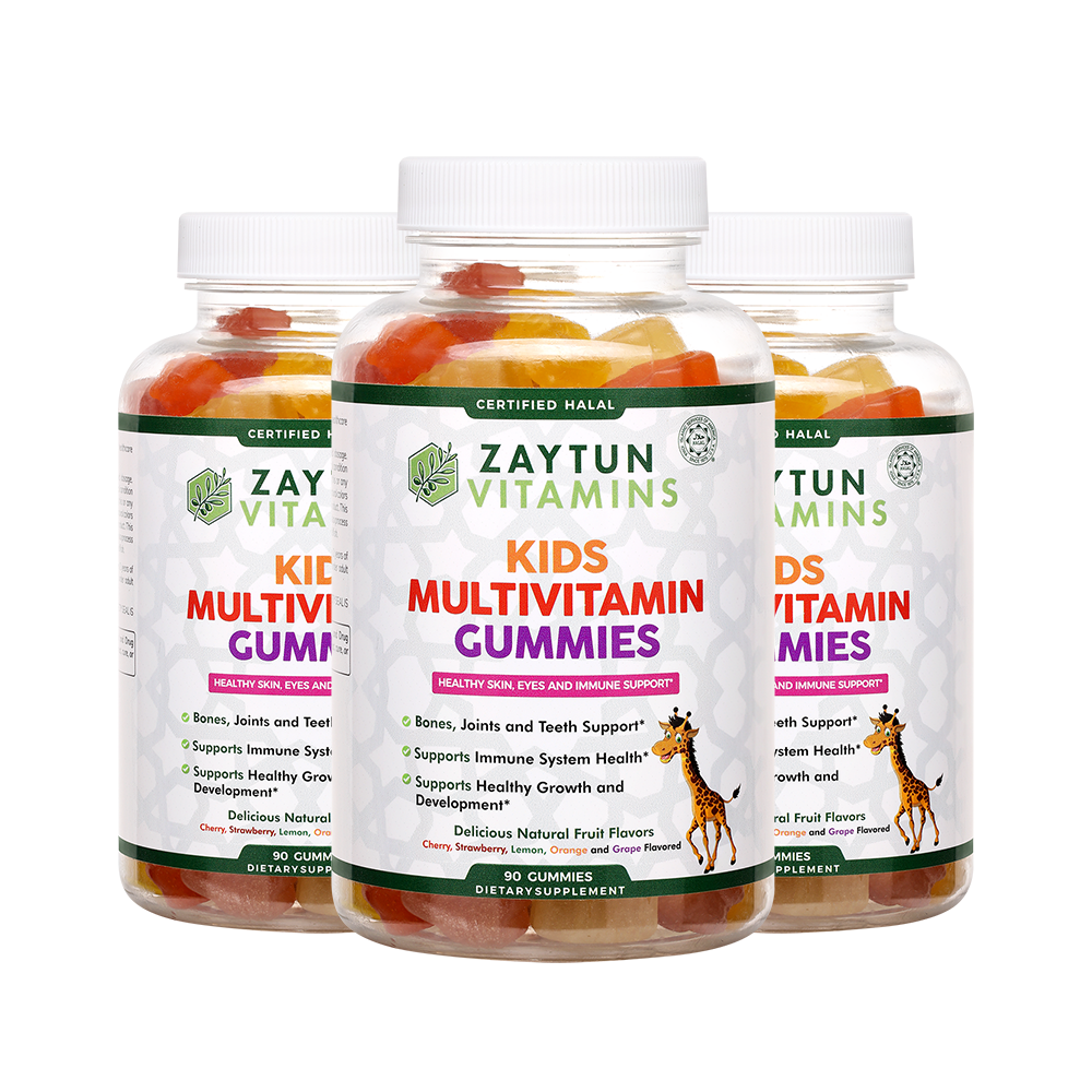 Halal Kids Multivitamin Gummies (3Pack)-thumbmail-1