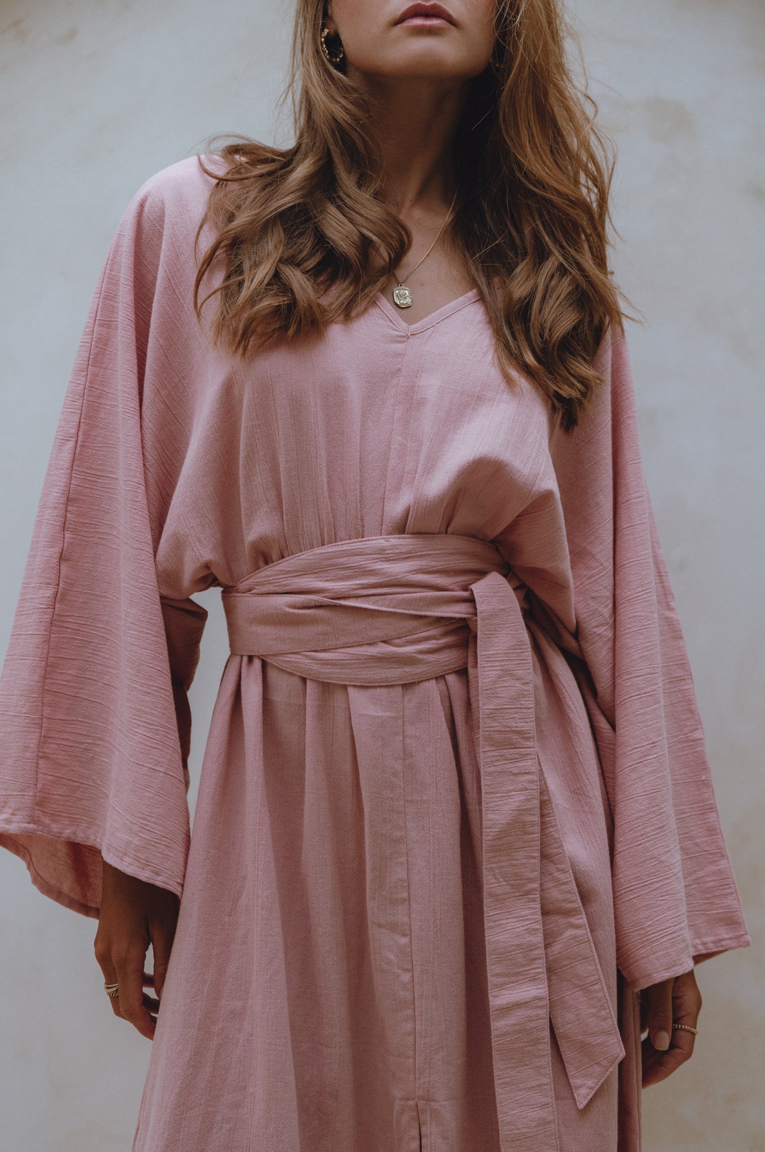 Hana Linen Kimono Dress-thumbmail-10