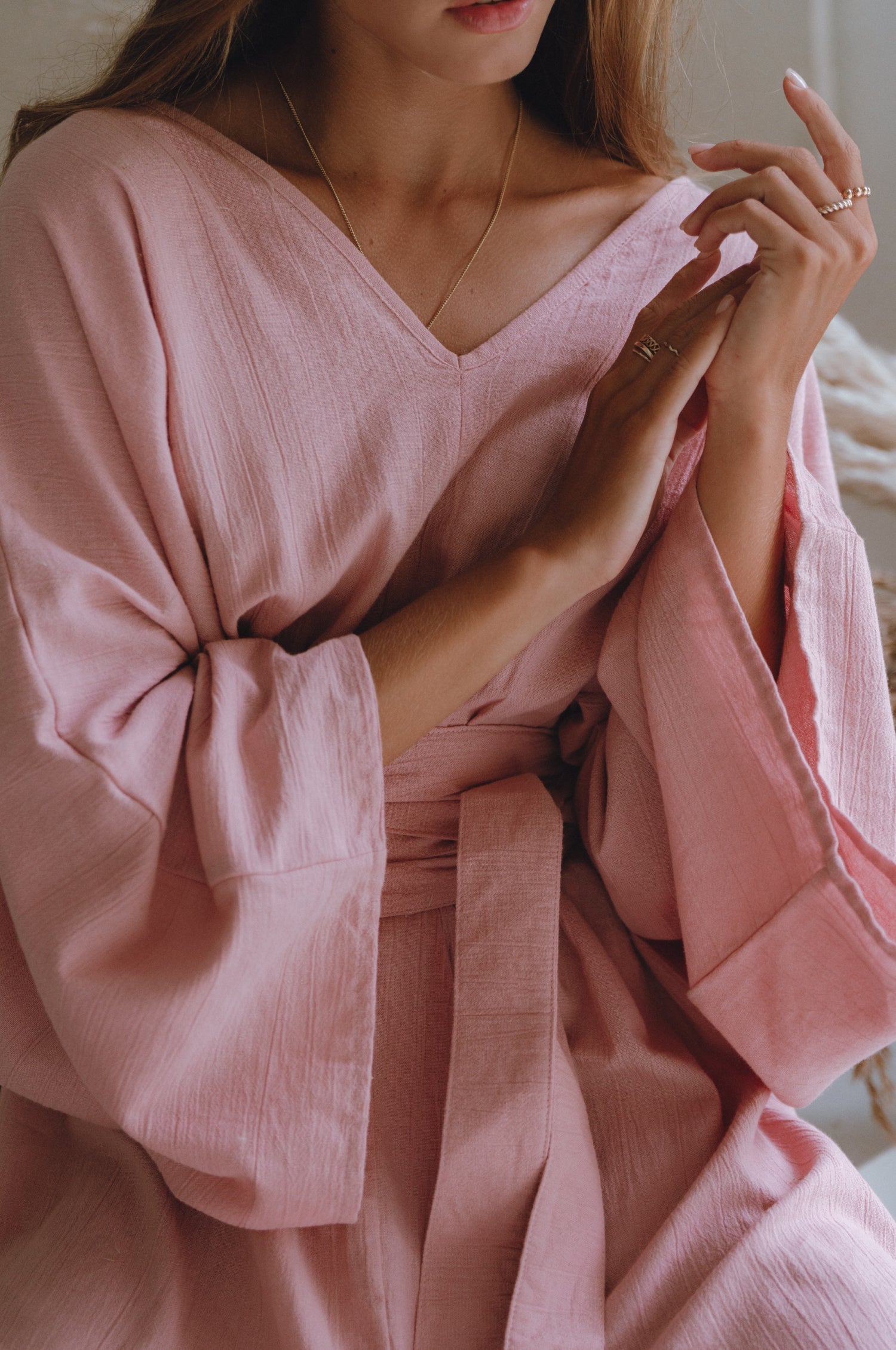 Hana Linen Kimono Dress-thumbmail-12