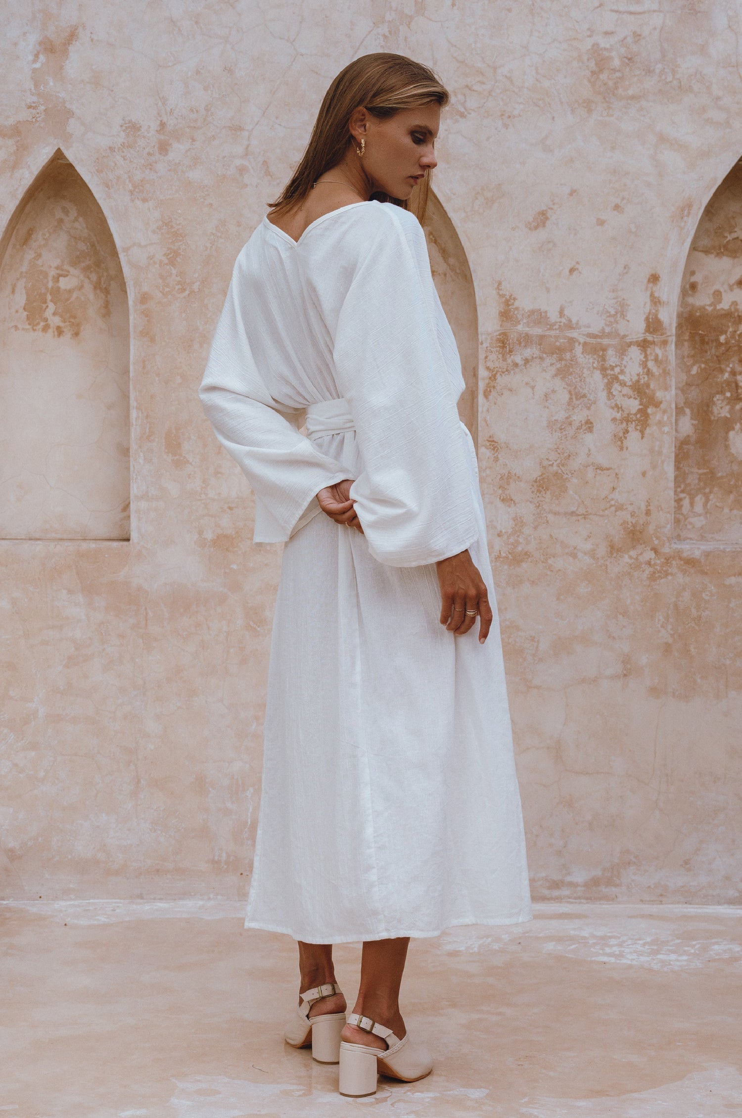 Hana Linen Kimono Dress-thumbmail-13
