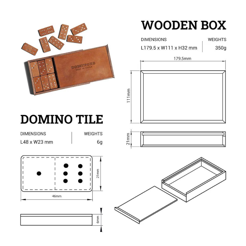 Handcrafted Leather Domino Set-thumbmail-8