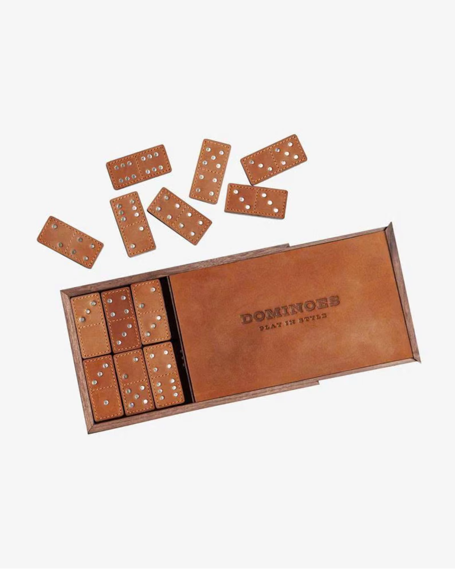 Handcrafted Leather Domino Set-thumbmail-5