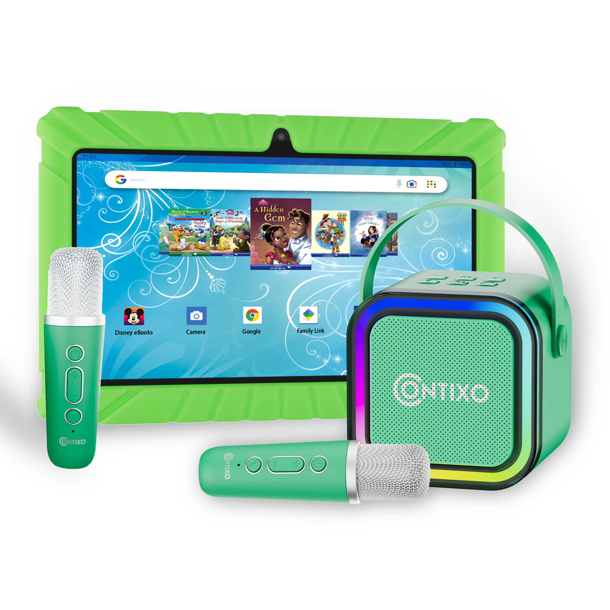 Contixo V8 7" Kids Tablet With Kids Bluetooth Karaoke and Two Microphones-thumbmail-19