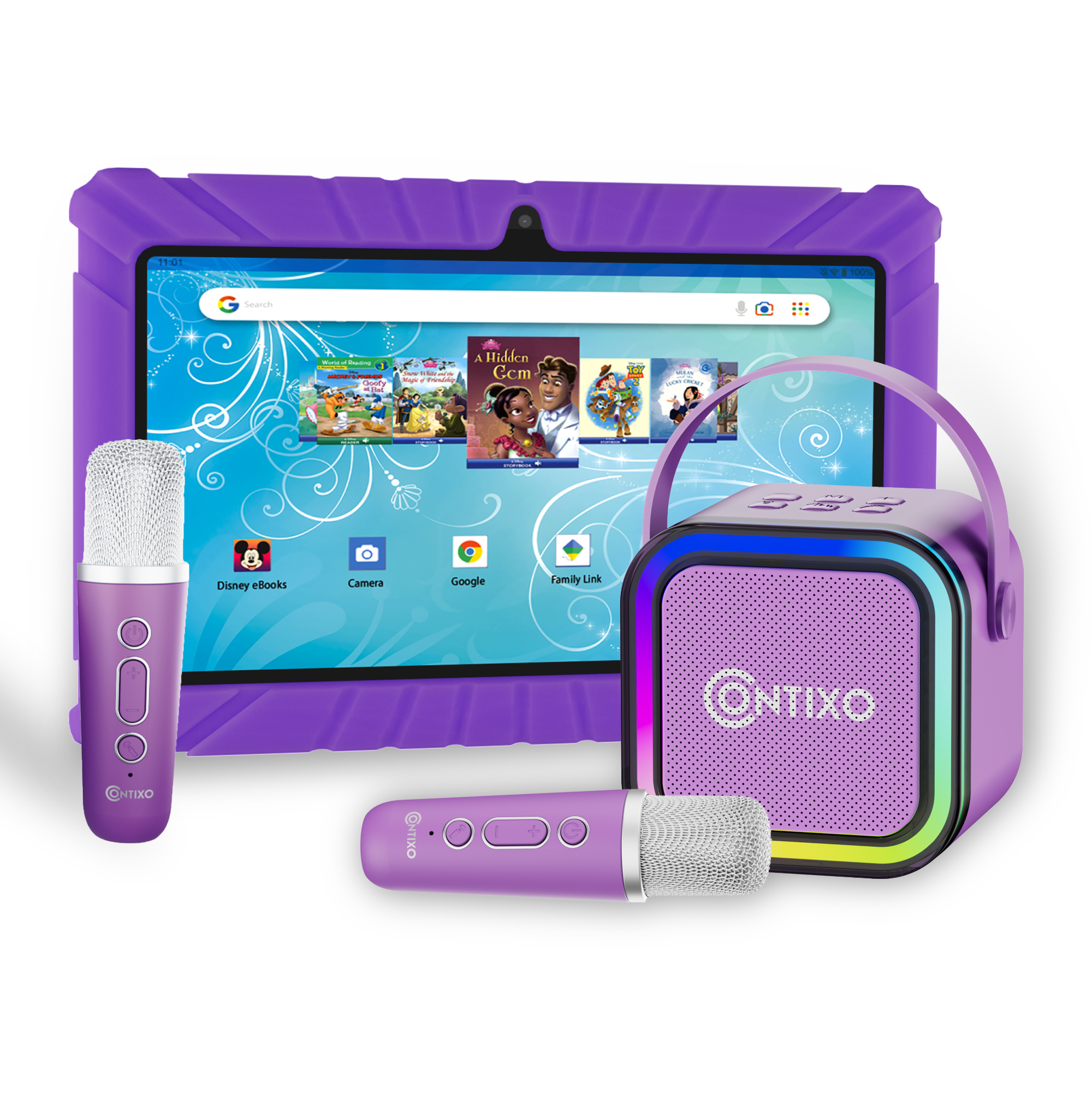 Contixo V8 7" Kids Tablet With Kids Bluetooth Karaoke and Two Microphones-thumbmail-31
