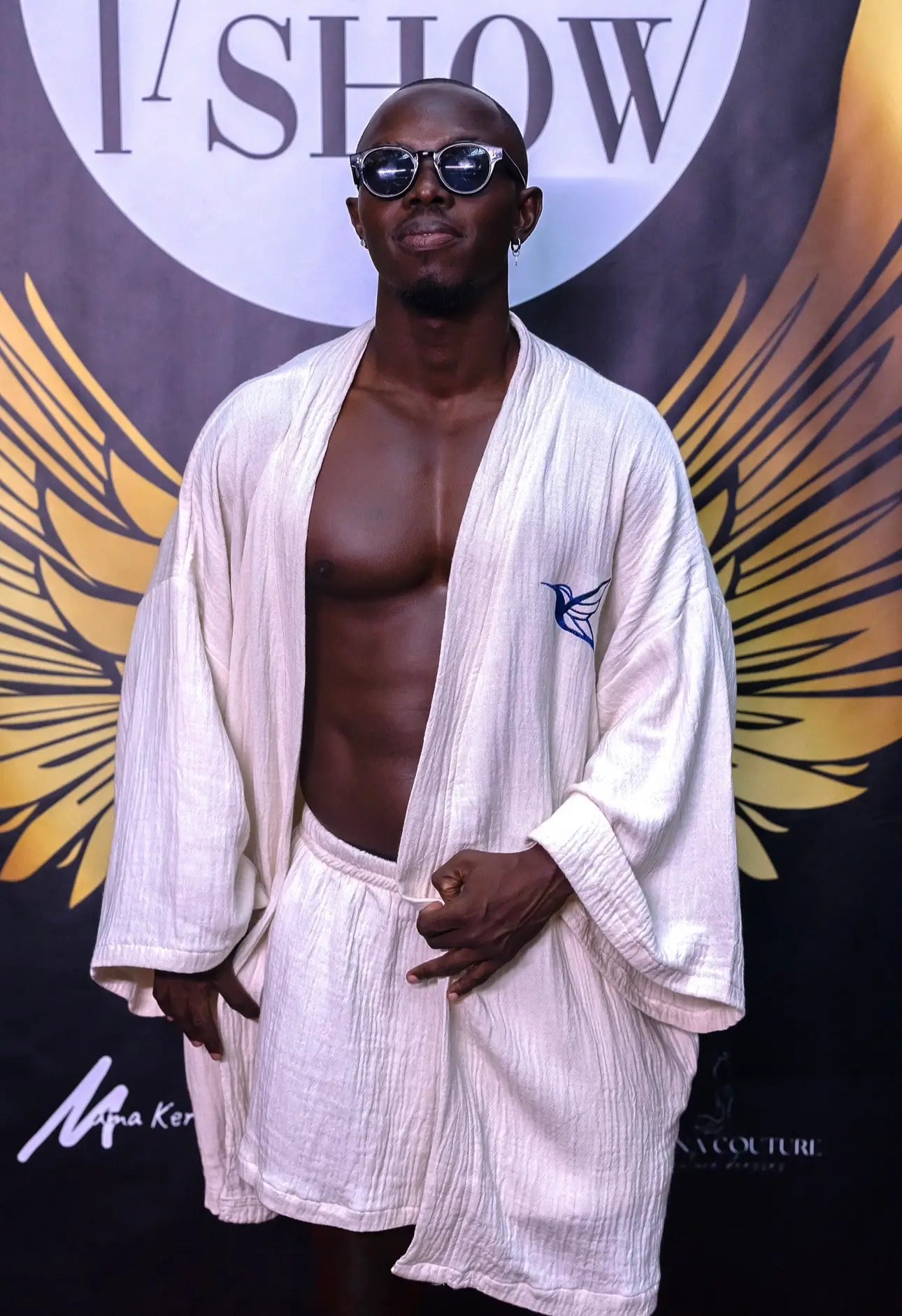 Men's Robe Set White-thumbmail-3